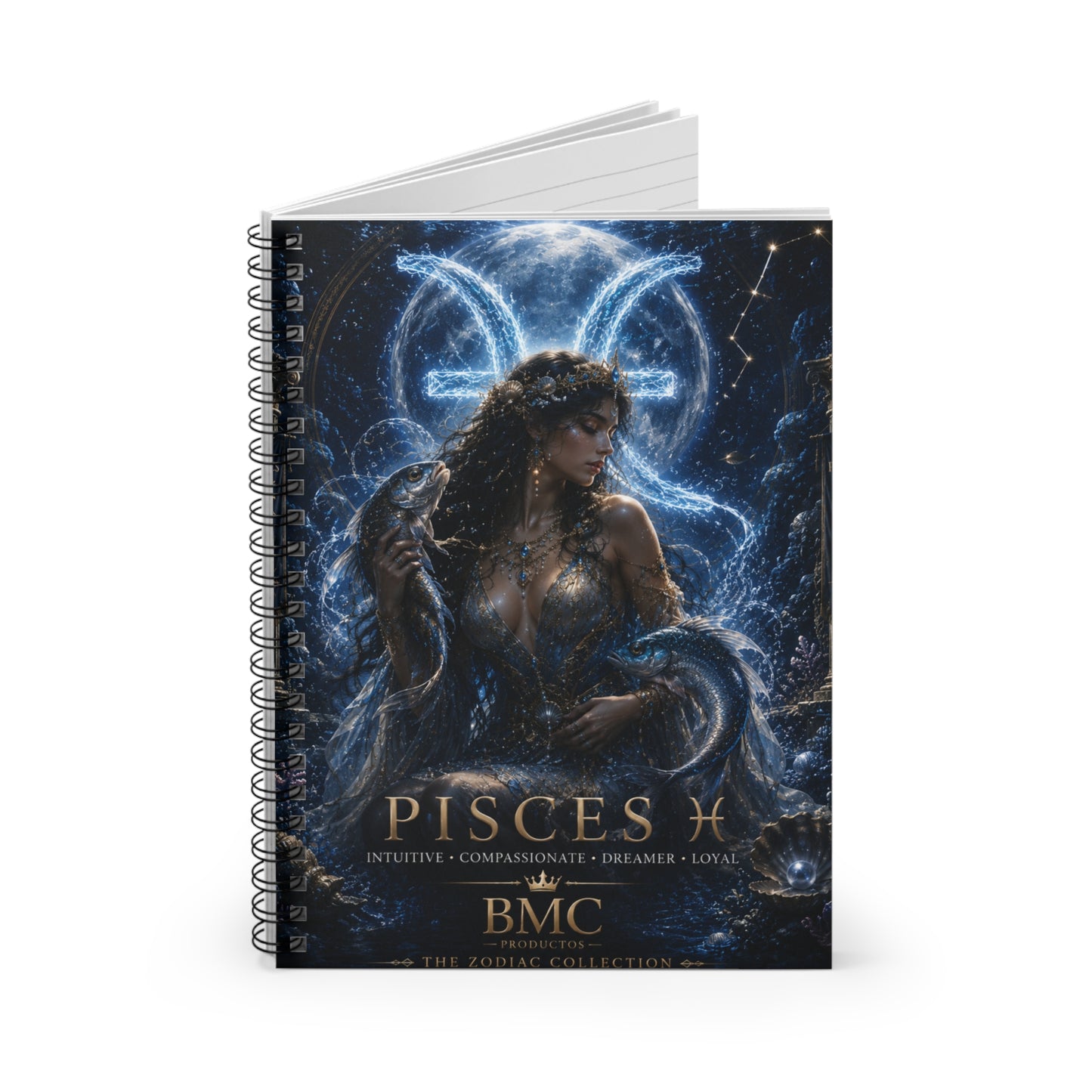 "libreta ♓ Piscis M— La Guardiana de las Profundidades"