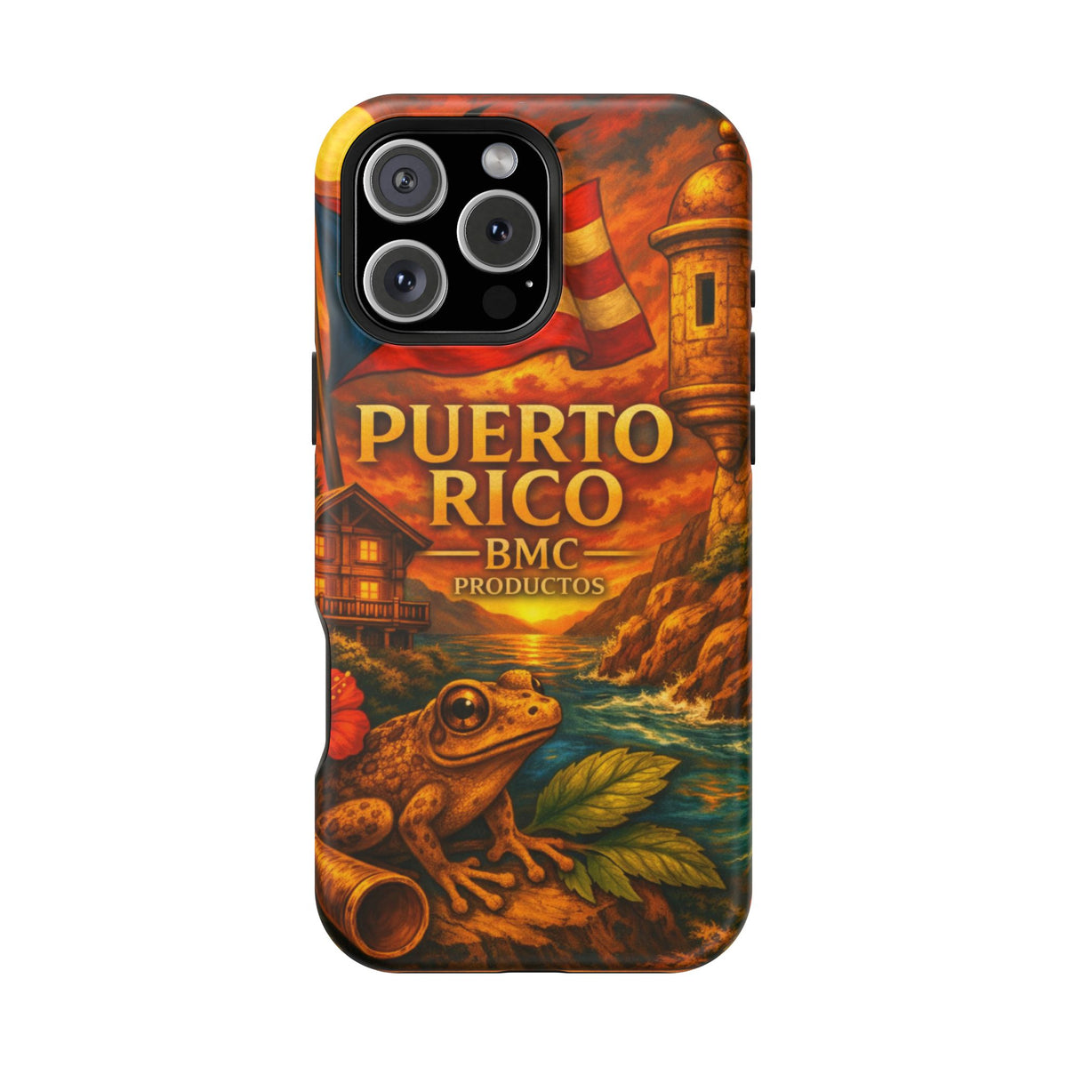 "Reinforced Magnetic Case Puerto Rico – Caribbean rhythm, soul, and color"