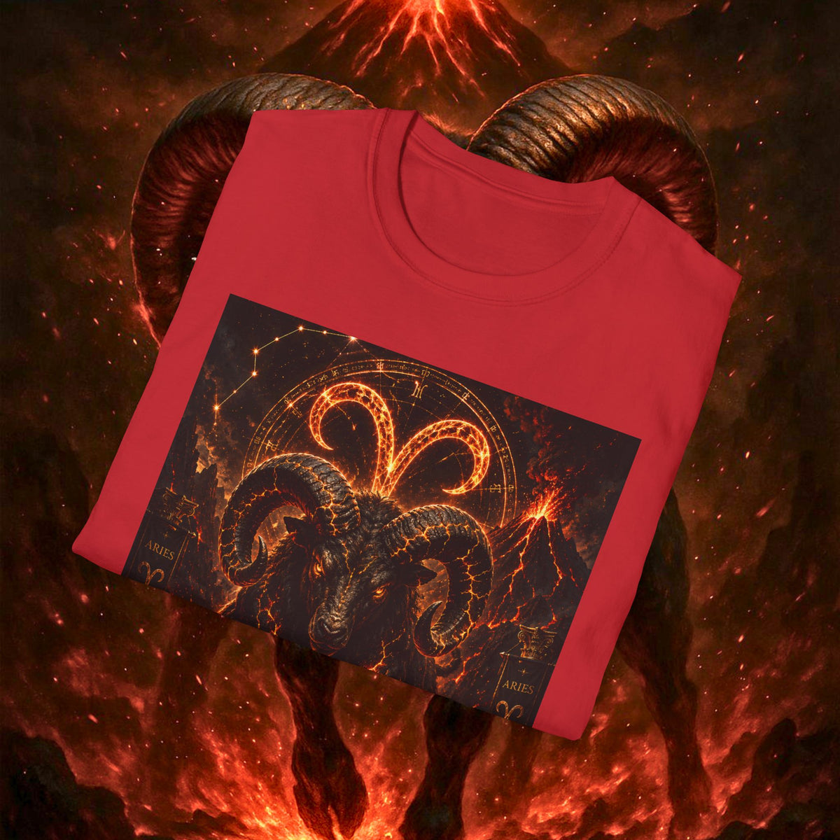"Camiseta ♈ Aries — Espíritu de fuego"