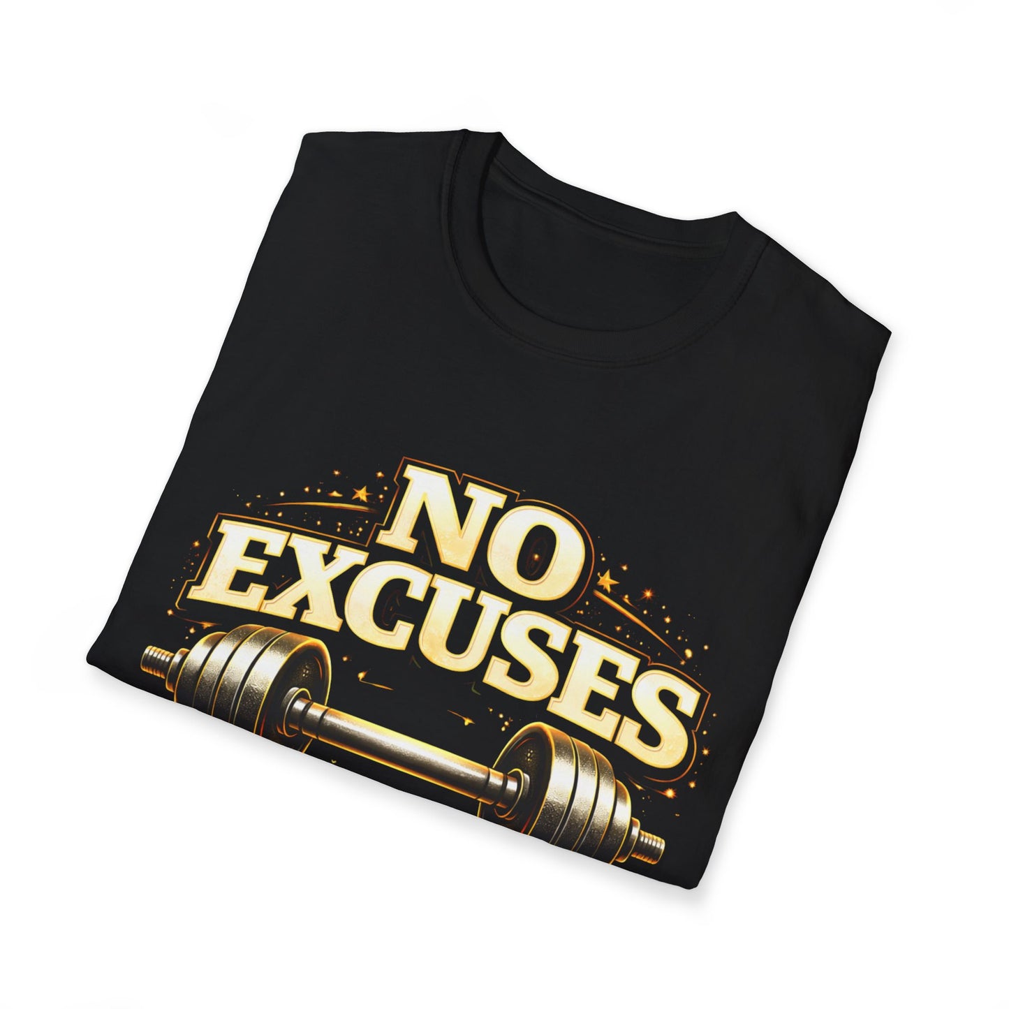 "Camiseta No excuses 💪"