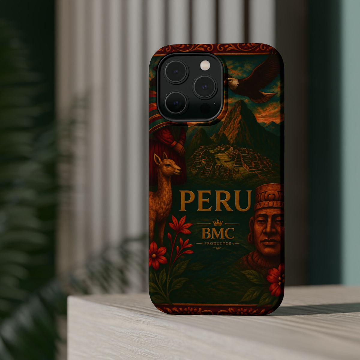 "Peru: Mysticism, History, and Eternal Wonders Reinforced Magnetic Case 🏔️🦙🛕"