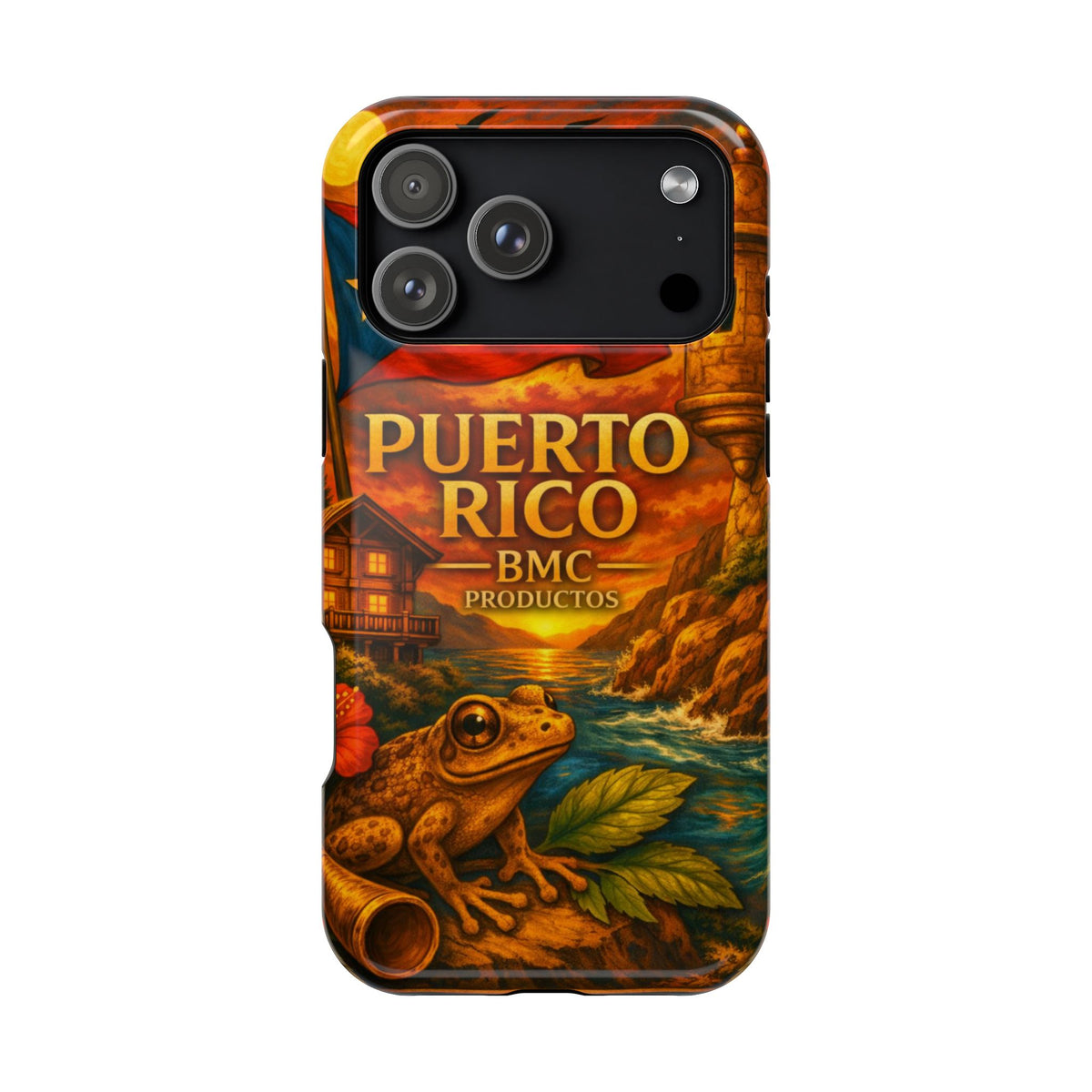 "Reinforced Magnetic Case Puerto Rico – Caribbean rhythm, soul, and color"