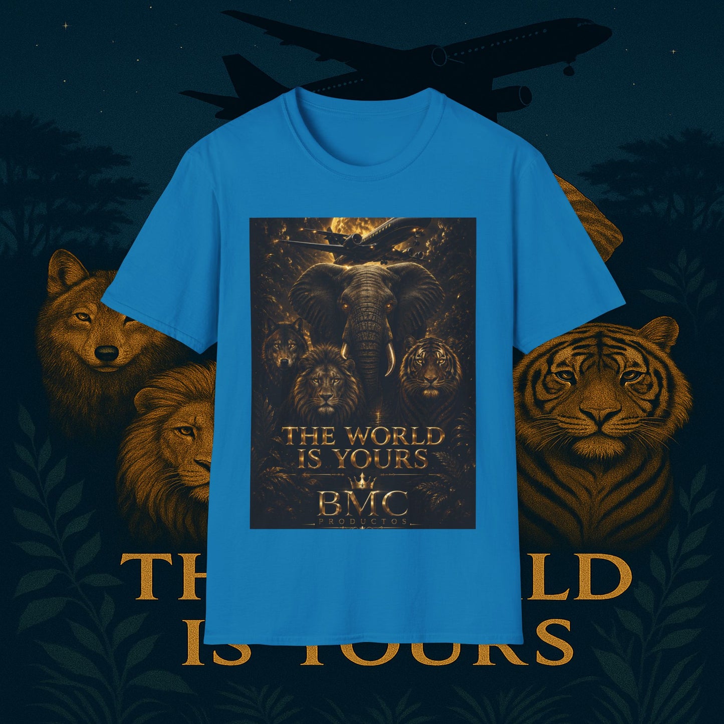 "Camiseta El mundo es tuyo"🌍✨