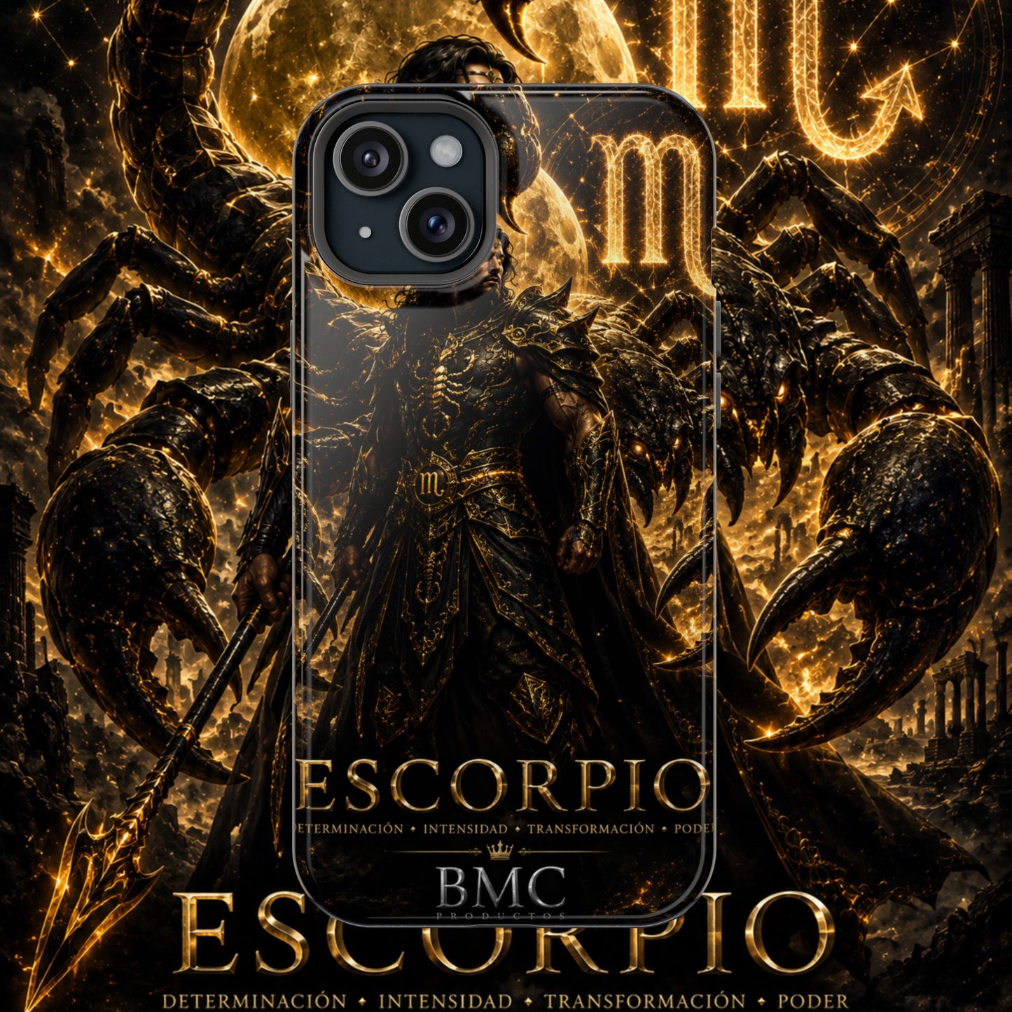 "Funda Magnética Reforzada ESCORPIO – El Vigilante de las Sombras"