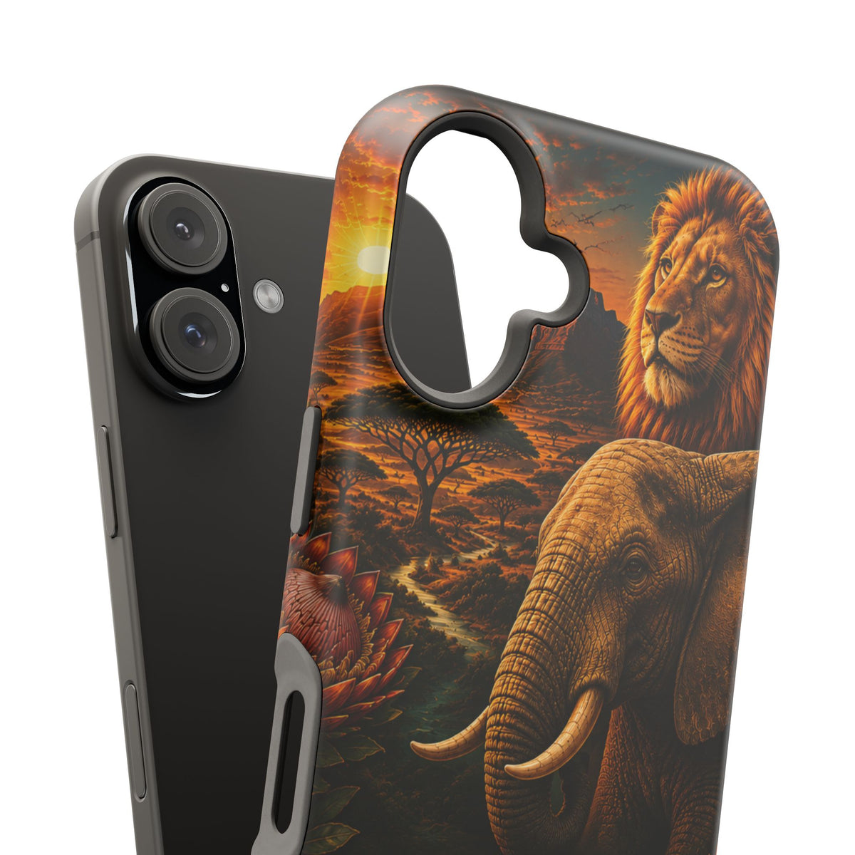 "Reinforced Magnetic Case South Africa 🌍 – A world of adventure and diversity"