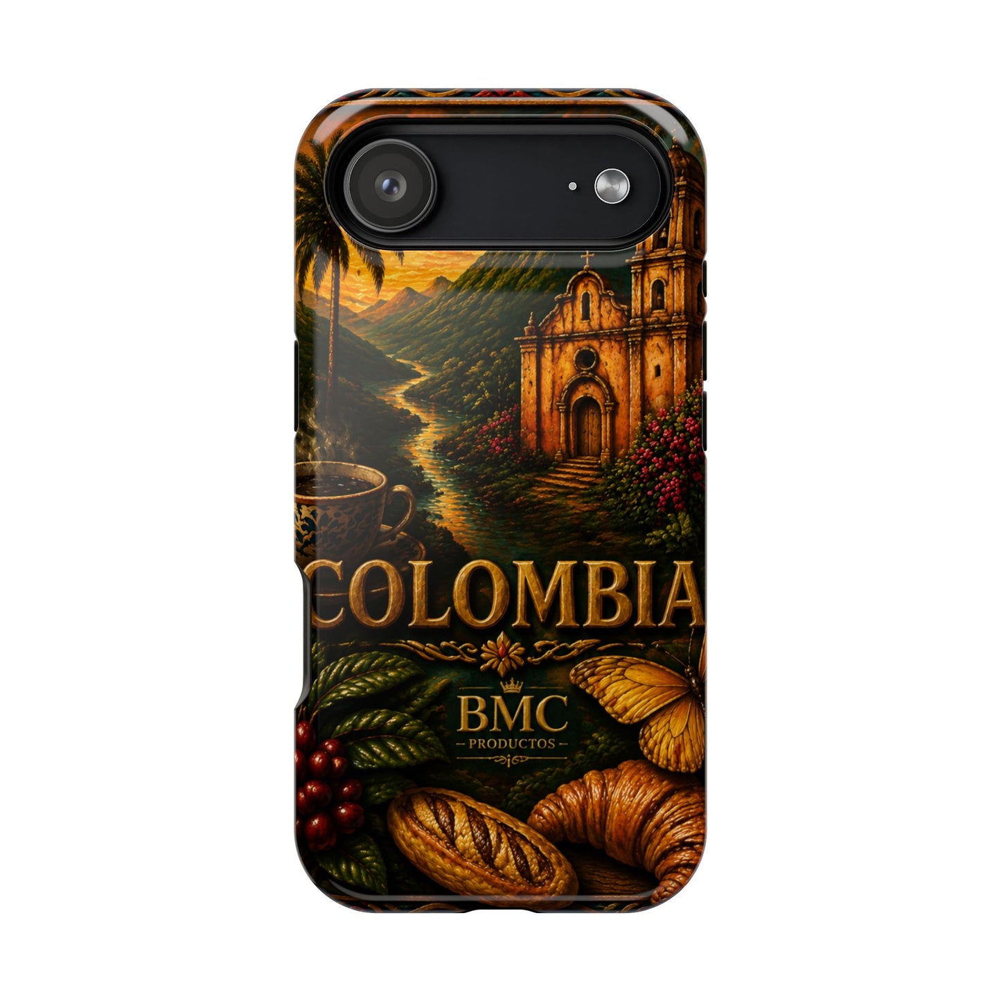 "Funda Magnética Reforzada Colombia: Magia de Colores, Café y Tradición ☕🎨🌄"