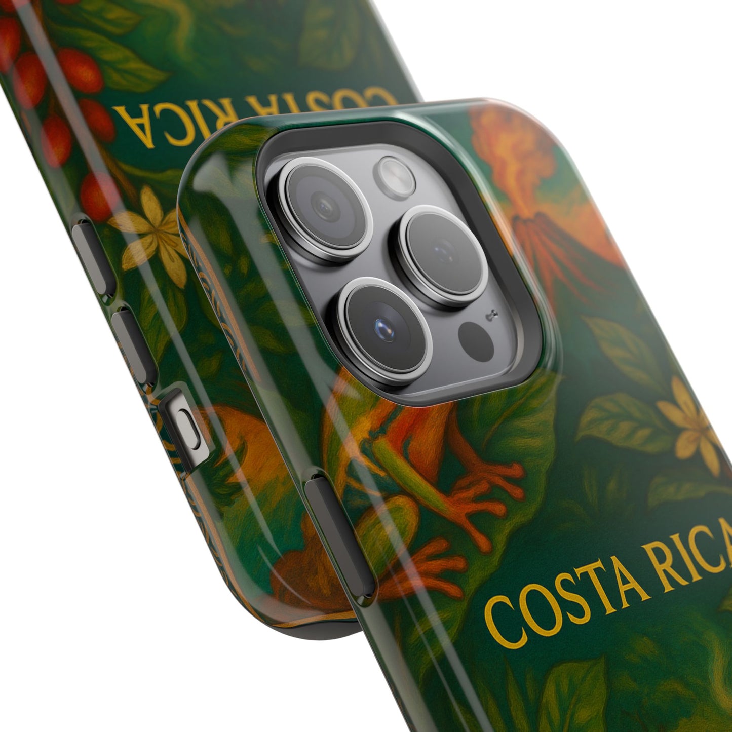 "Funda Magnética Reforzada Magnética Reforzada Costa Rica: Pura Vida entre Volcanes y Selvas 🌋🌴🦜"