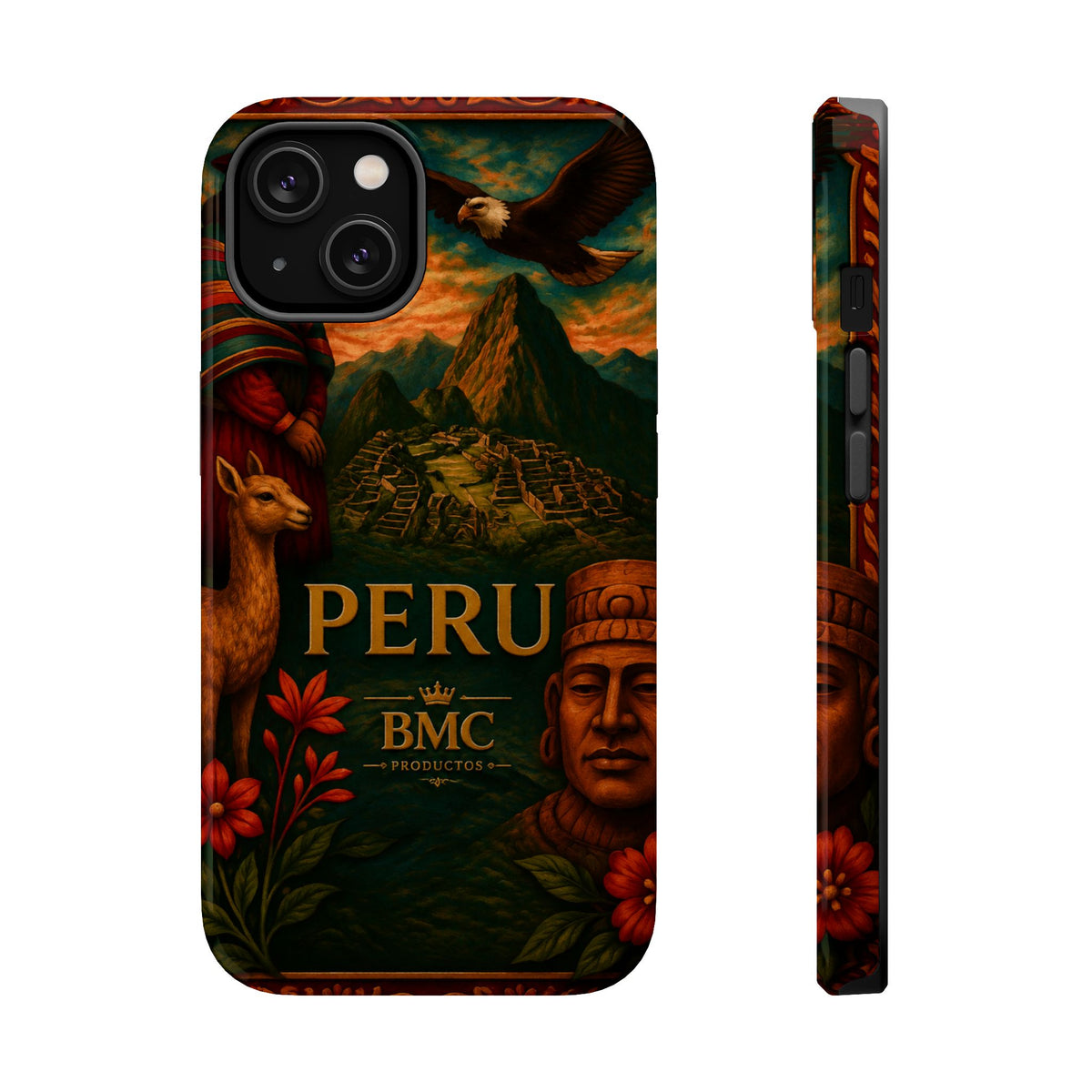 "Peru: Mysticism, History, and Eternal Wonders Reinforced Magnetic Case 🏔️🦙🛕"