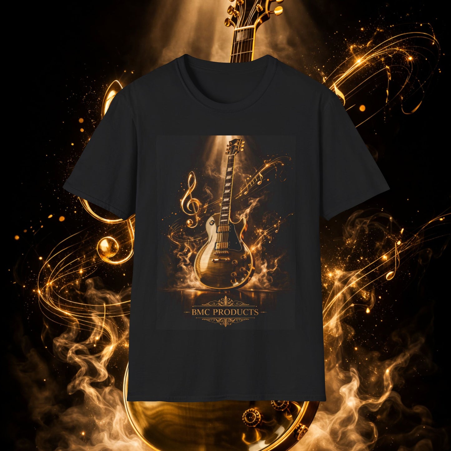 "Camiseta guitarra 🎸🔥Donde vibra una cuerda, nace una llamarada.” 🔥🎸