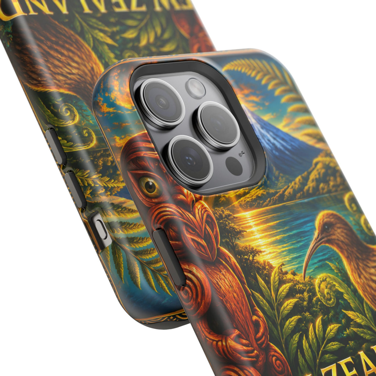 "New Zealand Reinforced Magnetic Case🏞️ – A paradise of nature and adventure"
