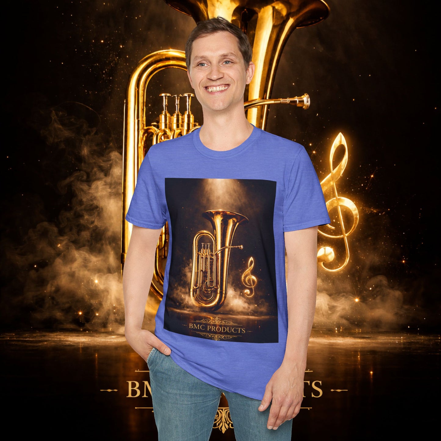 "Camiseta Tuba 🎺🔥 Cuando el alma suena, todo arde.”