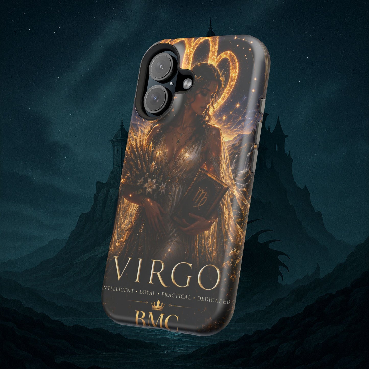 "Funda Magnética Reforzada ♍ Virgo-La Guardiana del Conocimiento"