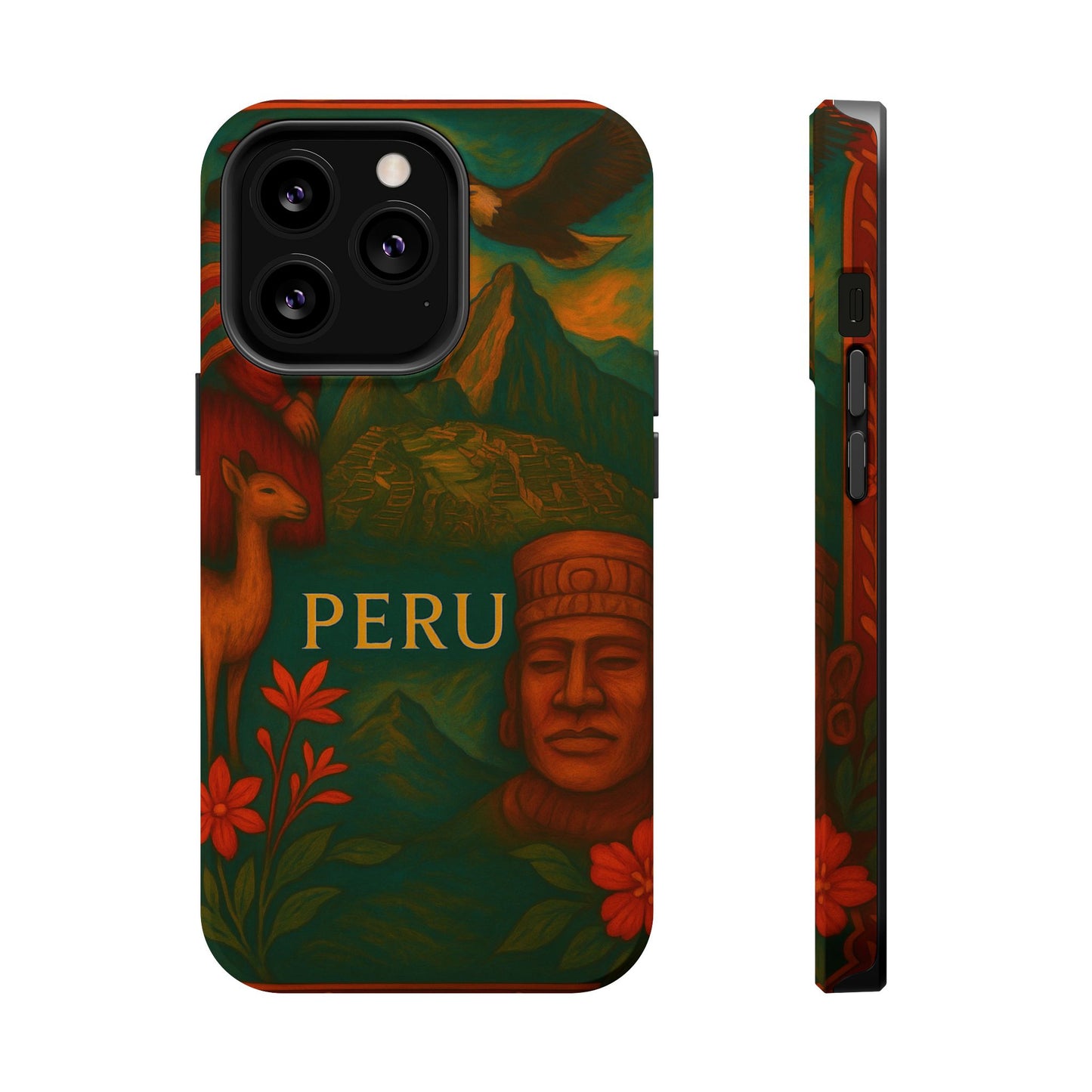 "Funda Magnética Reforzada Perú: Misticismo, Historia y Maravillas Eternas 🏔️🦙🛕"
