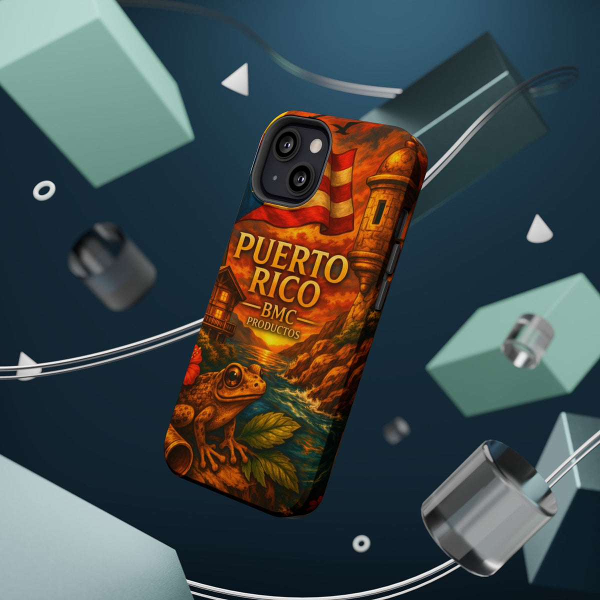 "Reinforced Magnetic Case Puerto Rico – Caribbean rhythm, soul, and color"