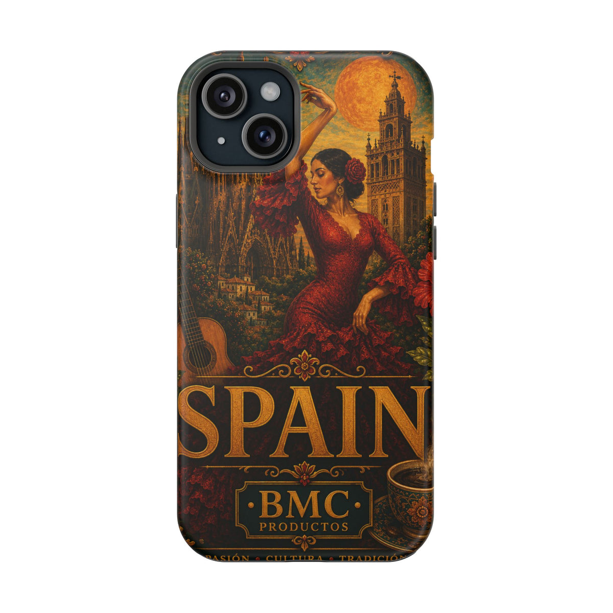 "Reinforced Magnetic Case Spain: Passion, Art, and Flavors That Make You Fall in Love 🎨💃🍷" 