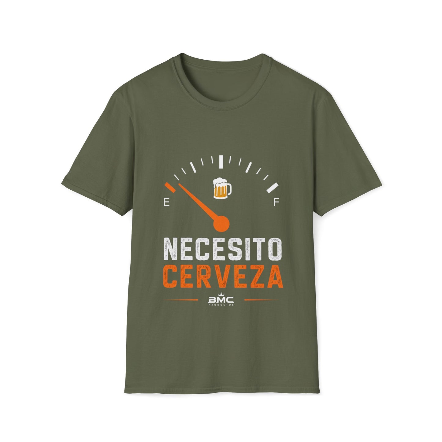"Camiseta 🍺 Necesito Cerveza"