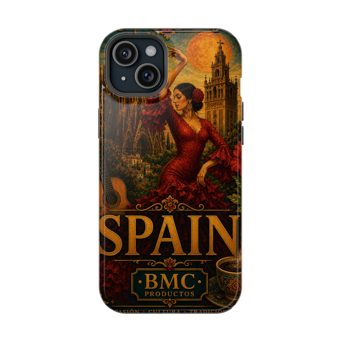 "Reinforced Magnetic Case Spain: Passion, Art, and Flavors That Make You Fall in Love 🎨💃🍷" 