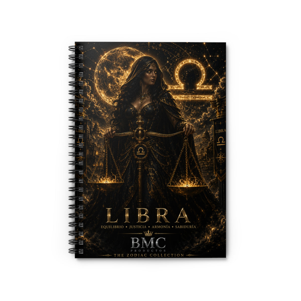 "libreta Libra – La Guardiana del Equilibrio"