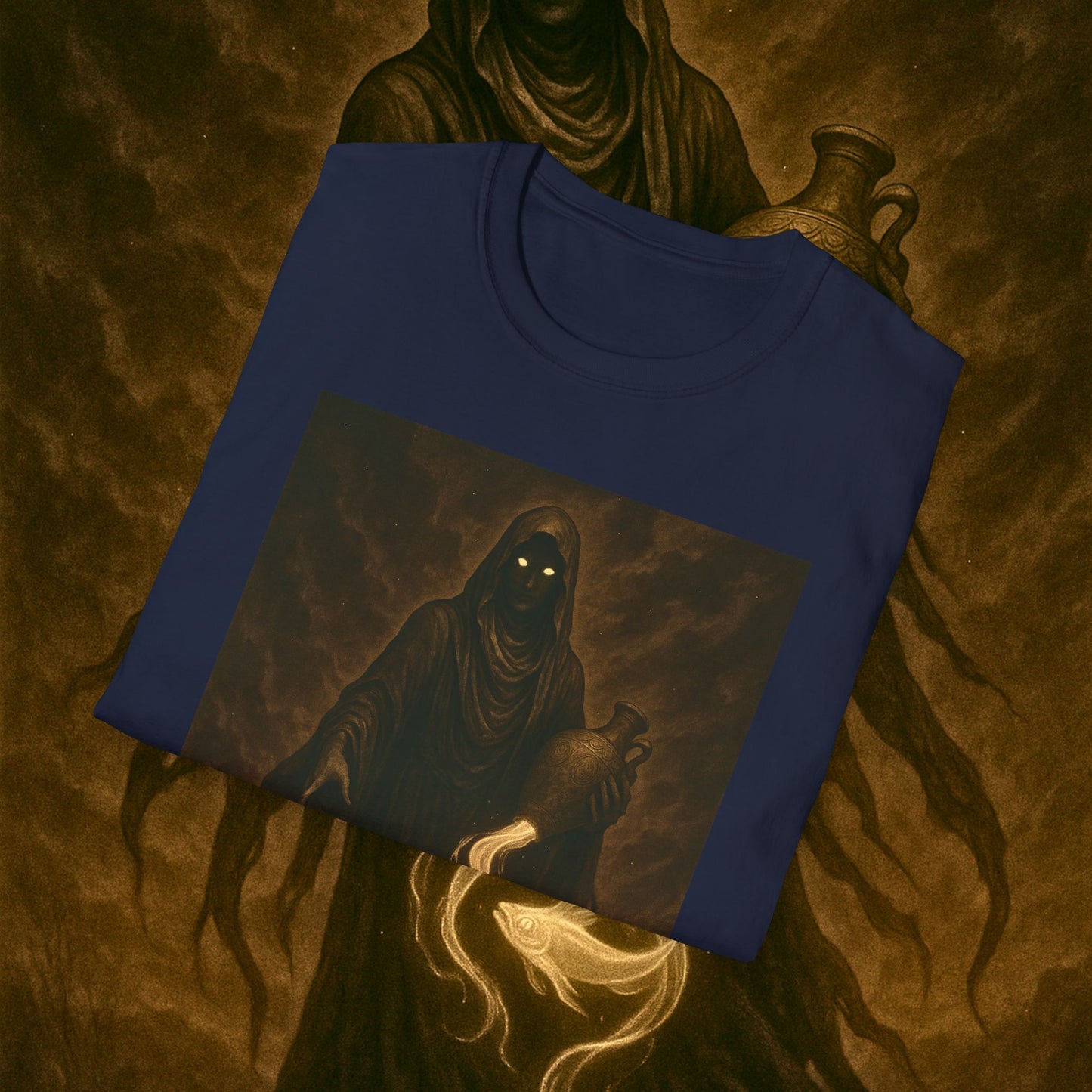 "Camiseta ♒ ACUARIO – El Visionario del Cielo y el Agua"