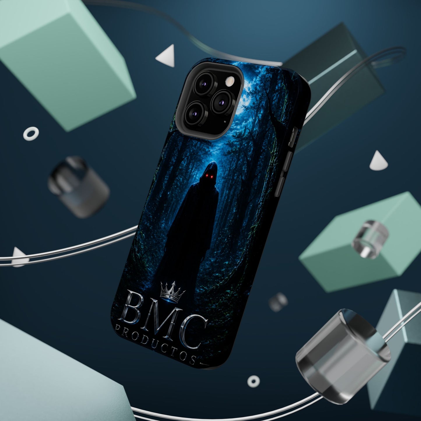 "Funda Magnética Reforzada🖤 El Vigía del Bosque Oscuro"
