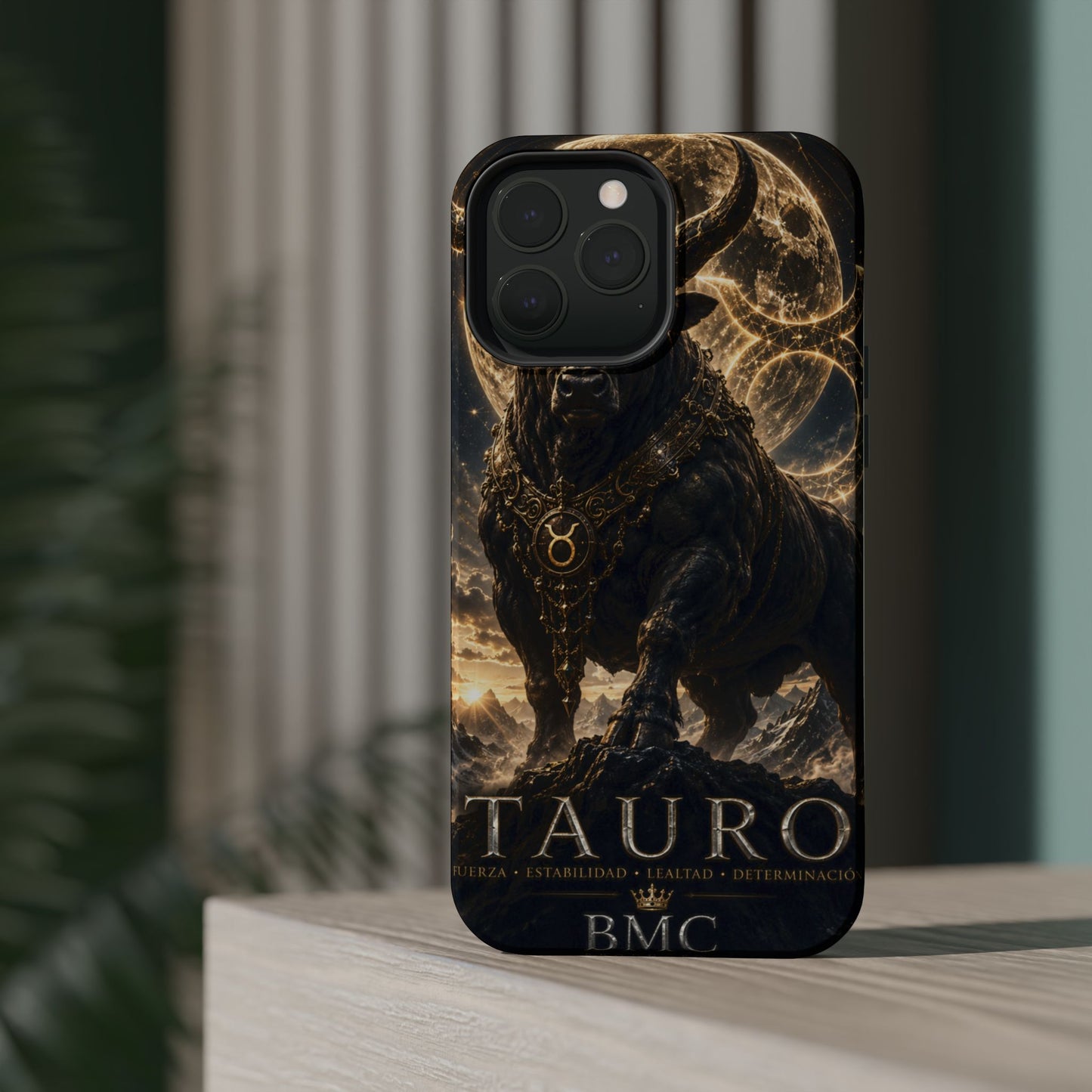 "Funda Magnética Reforzada♉ Tauro — Fuerza silenciosa de la tierra"