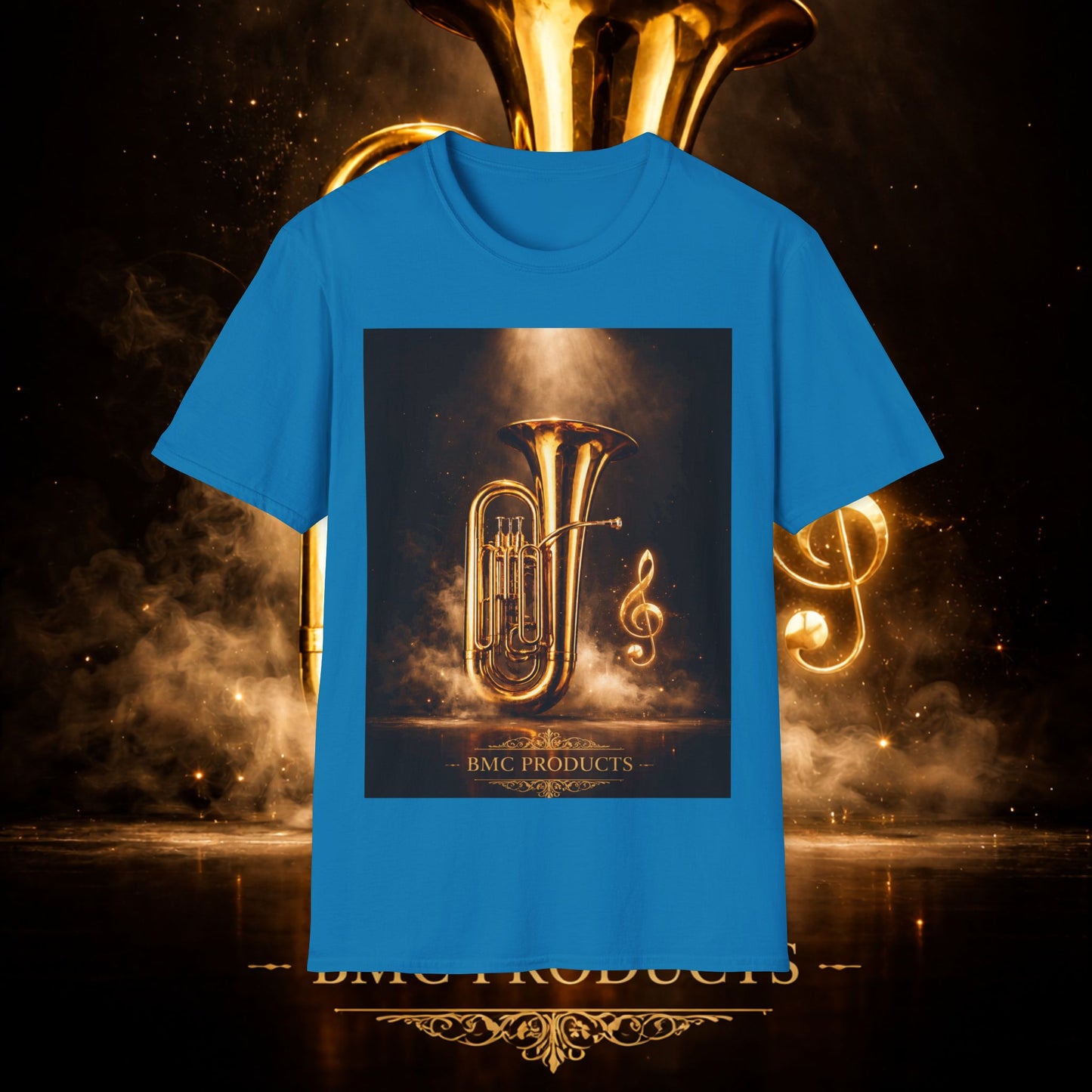 "Camiseta Tuba 🎺🔥 Cuando el alma suena, todo arde.”