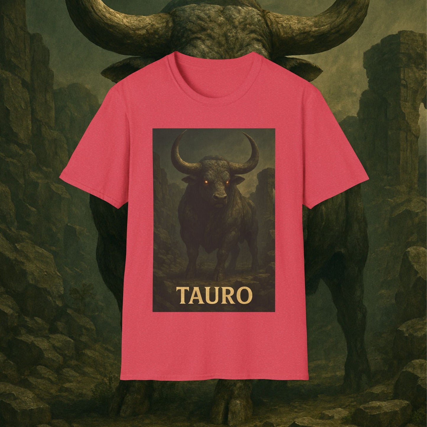 "Camiseta ♉ Tauro — Fuerza silenciosa de la tierra"