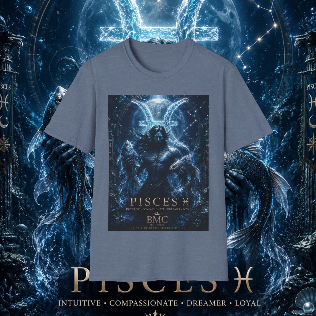 "Camiseta Piscis — El Guardián de las Profundidades"