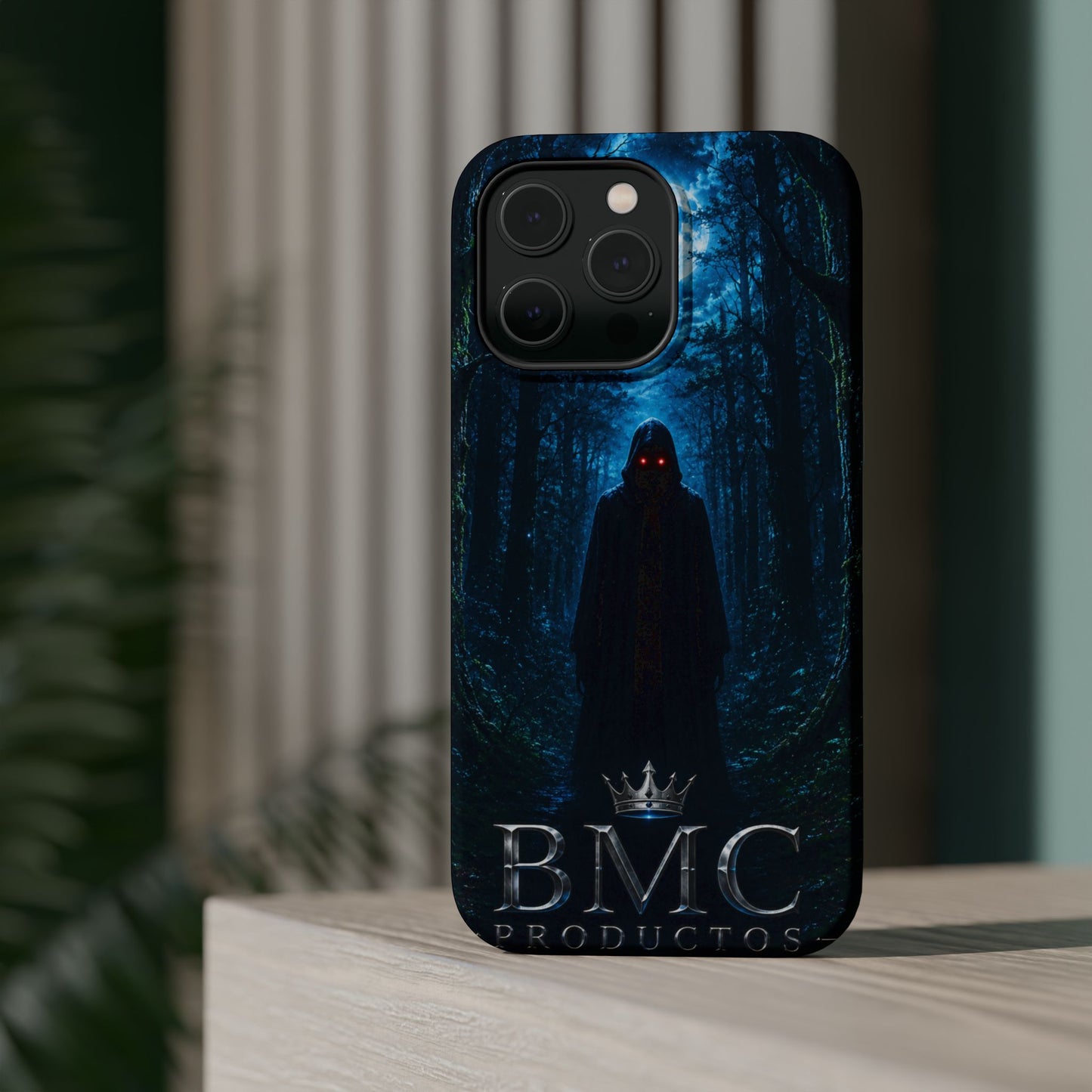 "Funda Magnética Reforzada🖤 El Vigía del Bosque Oscuro"