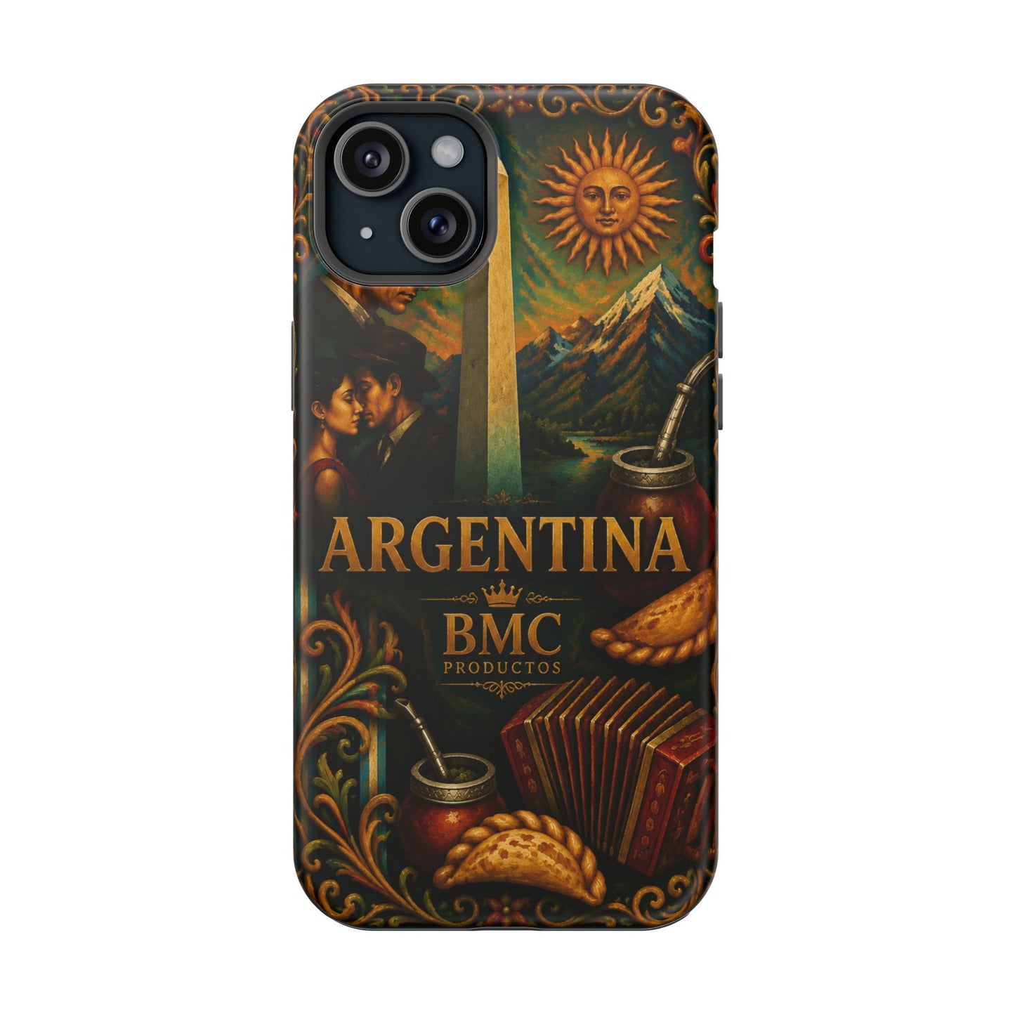 "Funda Magnética Reforzada Argentina: Pasión, Tradición y Tierra de Sueños🔥🏞️"