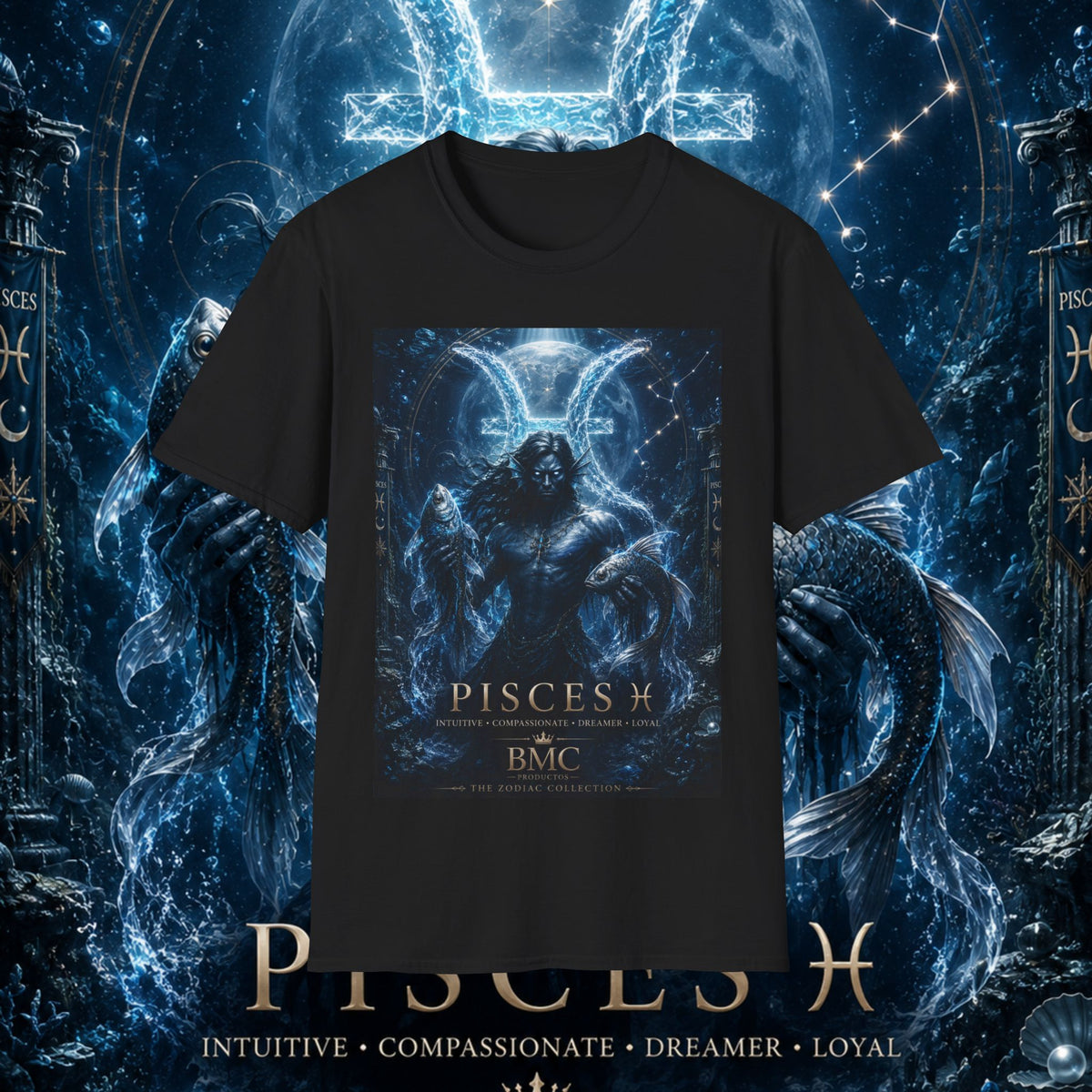 "Camiseta Piscis — El Guardián de las Profundidades"