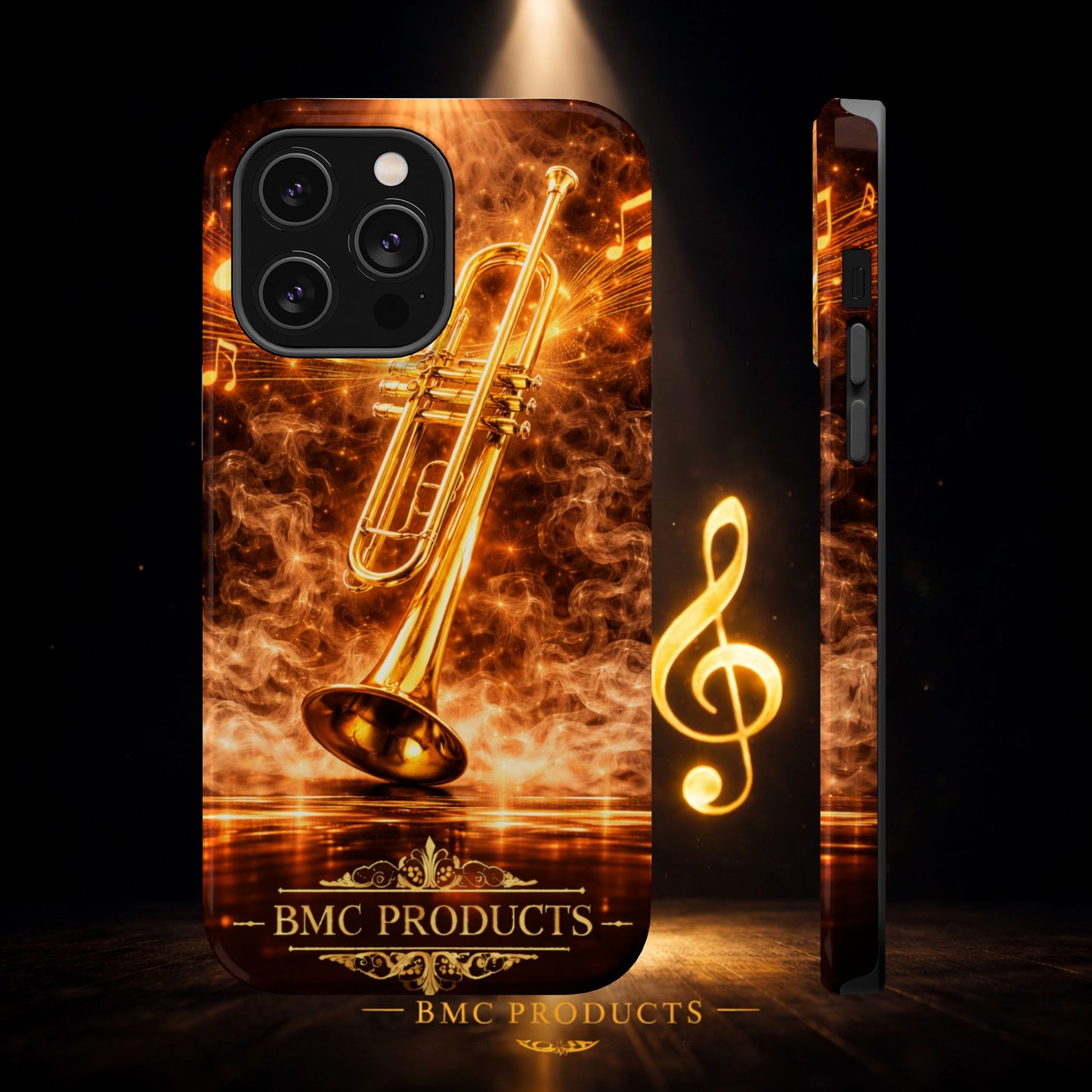 "Funda Magnética Reforzada Magnética Reforzada trompeta 🎺🔥Donde hay fuego, hay música.”