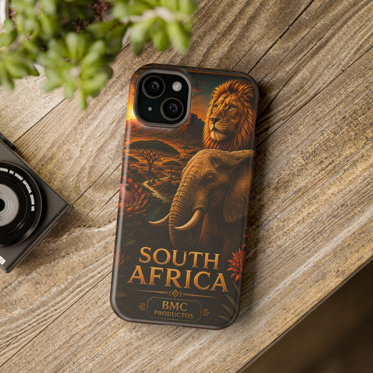 "Reinforced Magnetic Case South Africa 🌍 – A world of adventure and diversity"