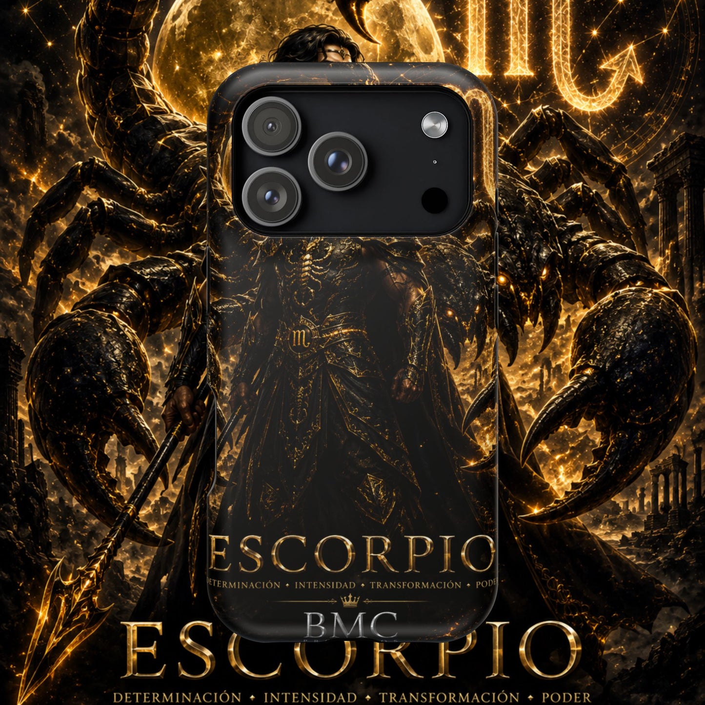 "Funda Magnética Reforzada ESCORPIO – El Vigilante de las Sombras"