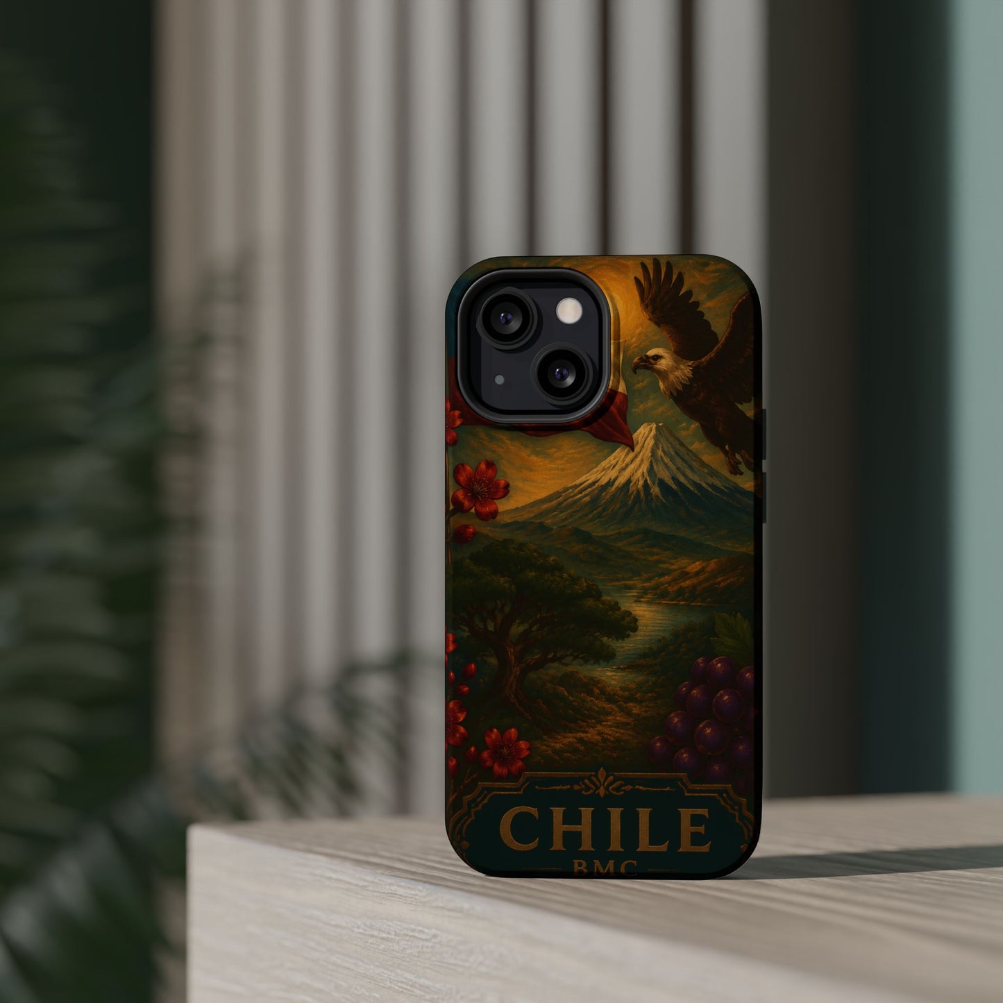 "Funda Magnética Reforzada Magnética Reforzada Chile: Naturaleza Indómita y Horizontes Eternos 🏔️🍇🏜️"