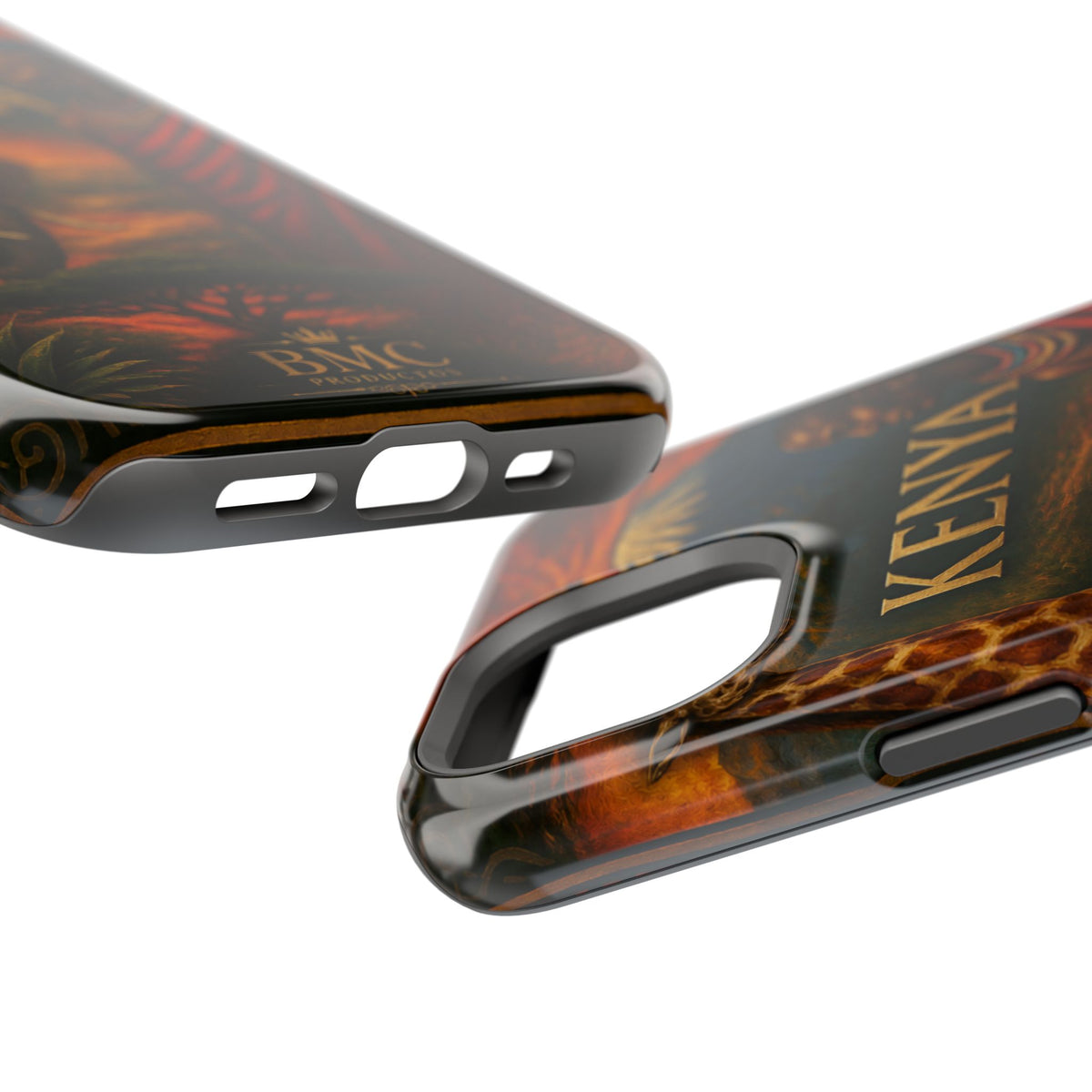 "Reinforced Magnetic Case Kenya: Wild Adventure and Land of Infinite Horizons 🦁🌄🏕️"