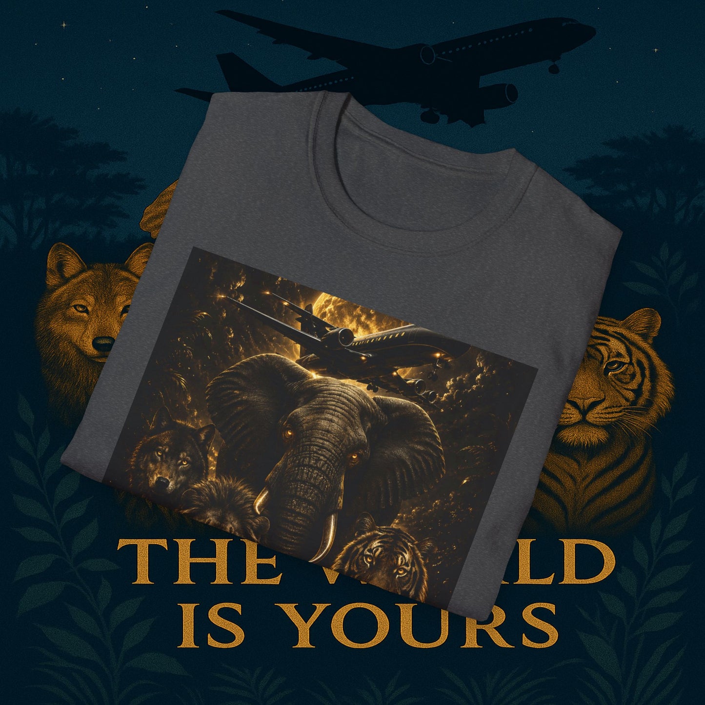"Camiseta El mundo es tuyo"🌍✨