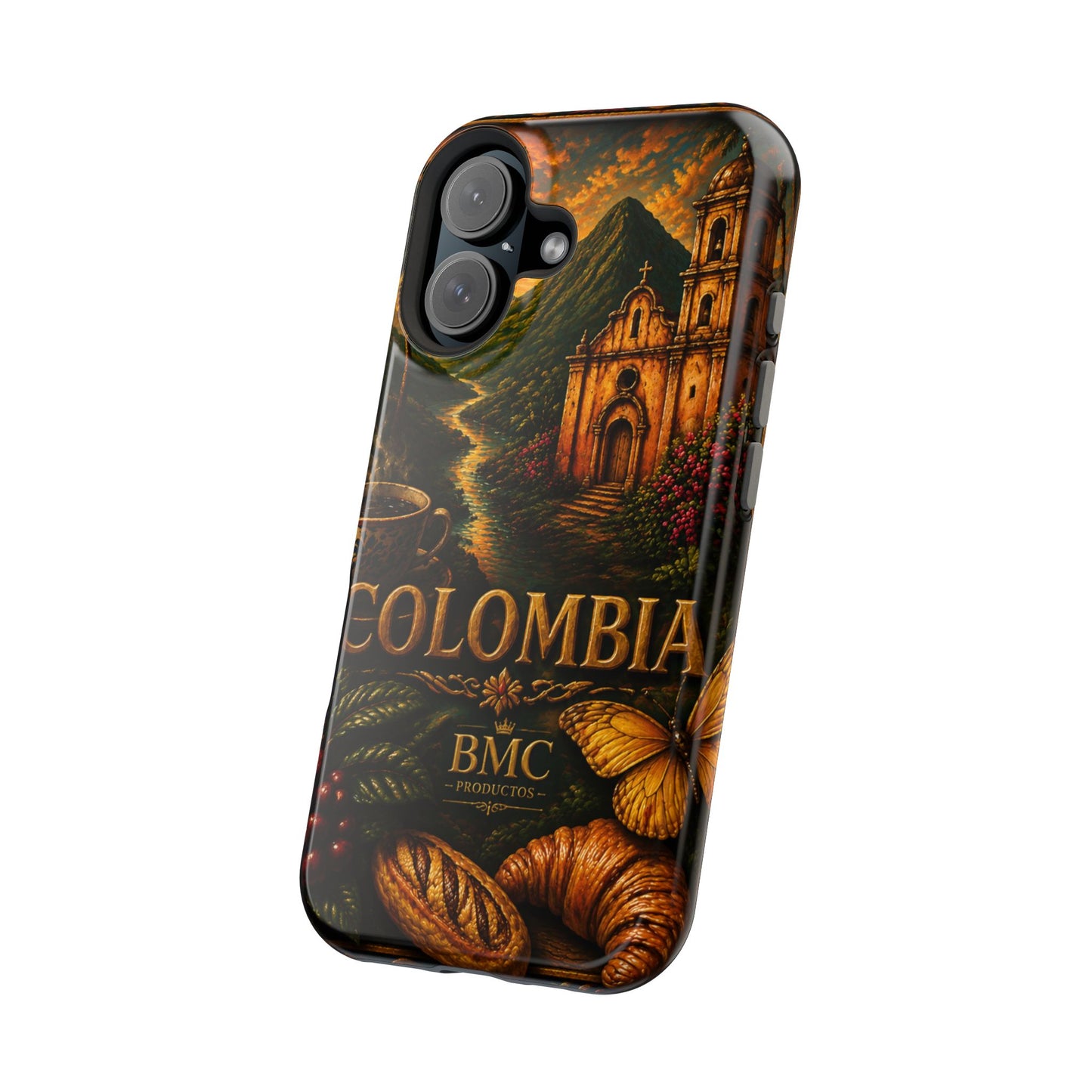 "Funda Magnética Reforzada Colombia: Magia de Colores, Café y Tradición ☕🎨🌄"