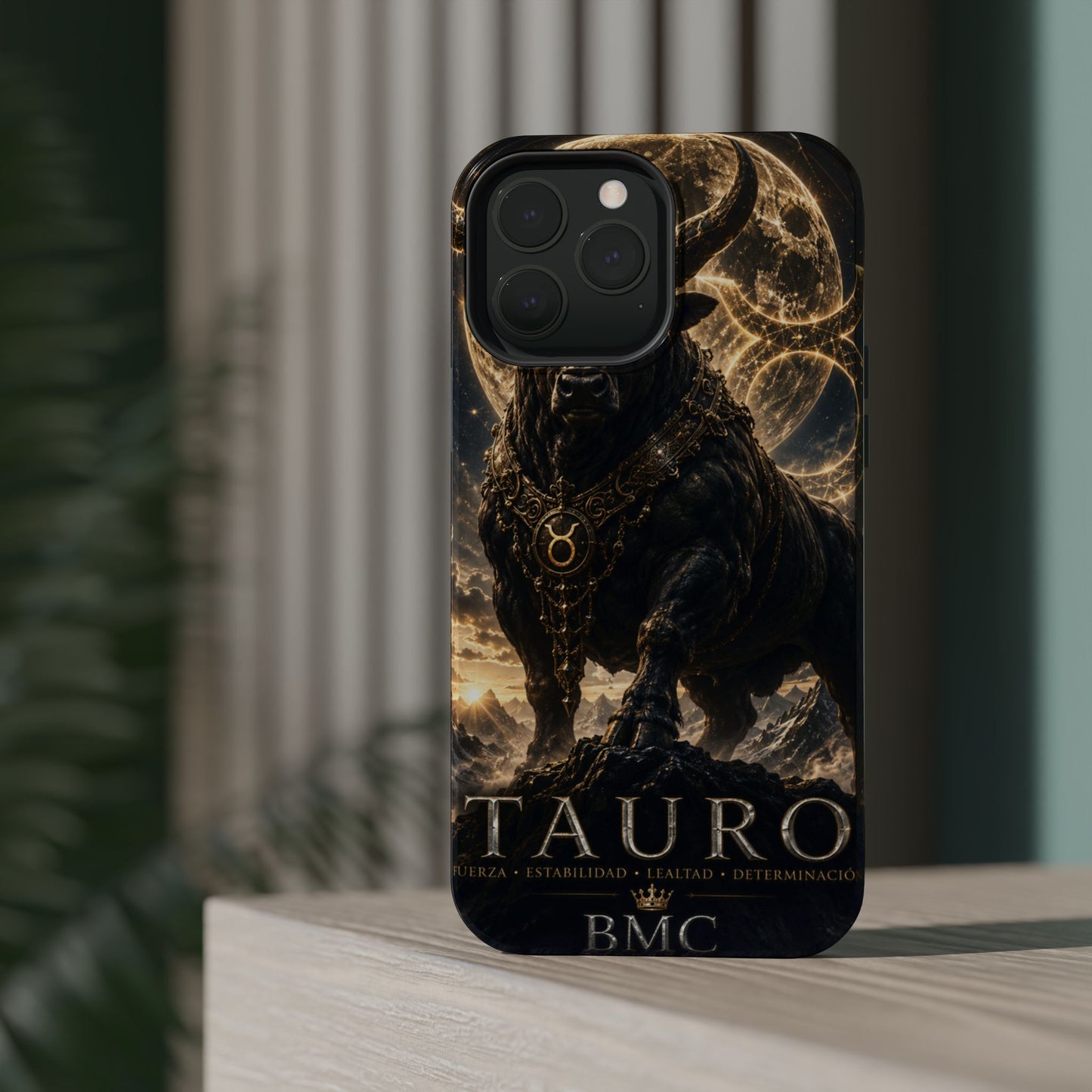 "Funda Magnética Reforzada♉ Tauro — Fuerza silenciosa de la tierra"