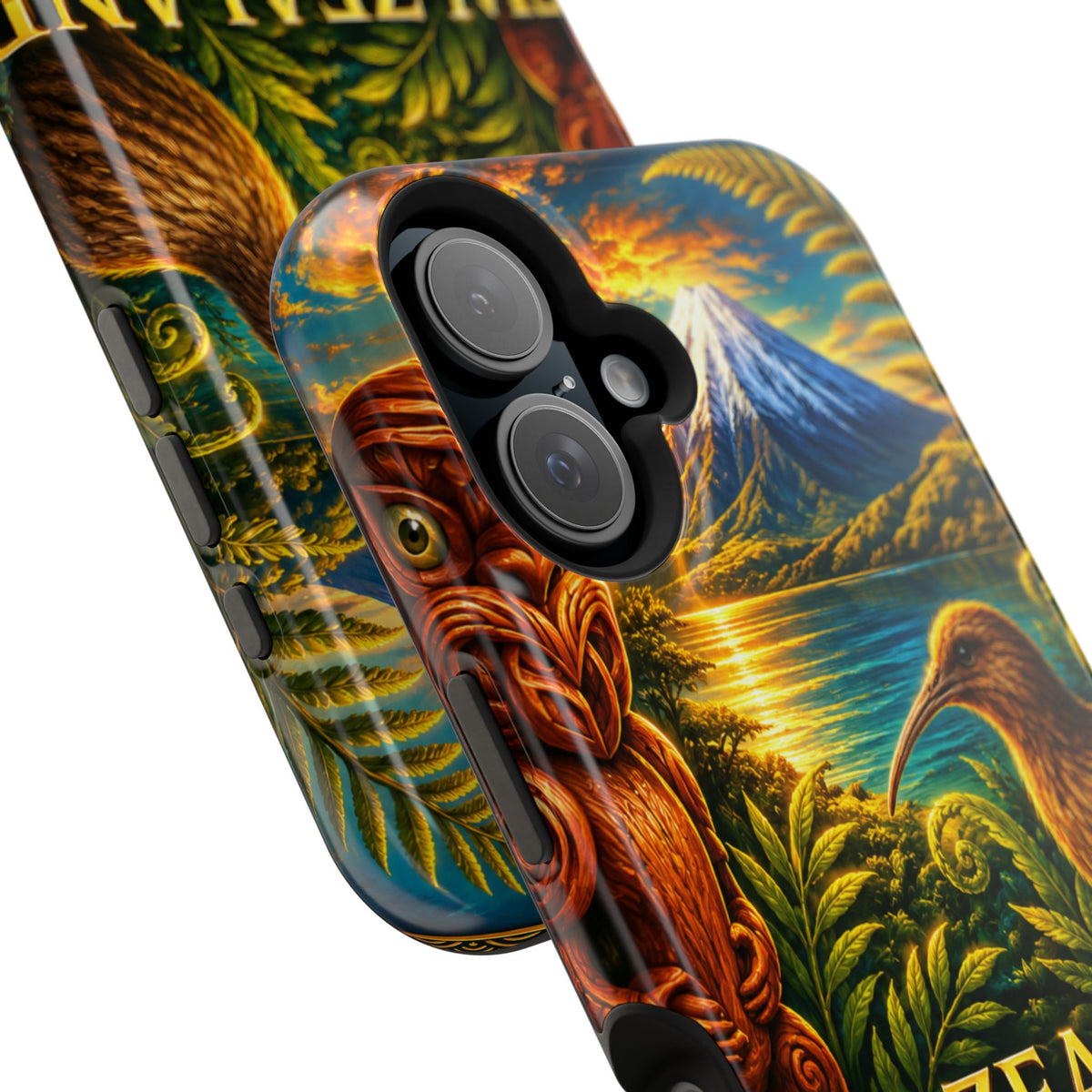 "New Zealand Reinforced Magnetic Case🏞️ – A paradise of nature and adventure"