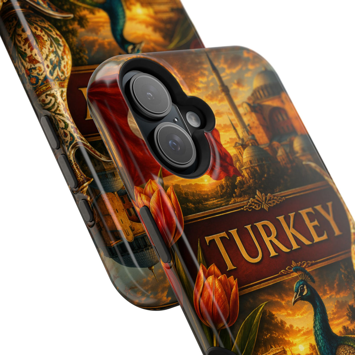 "Reinforced Magnetic Case Turkey✨ – Where East meets West"