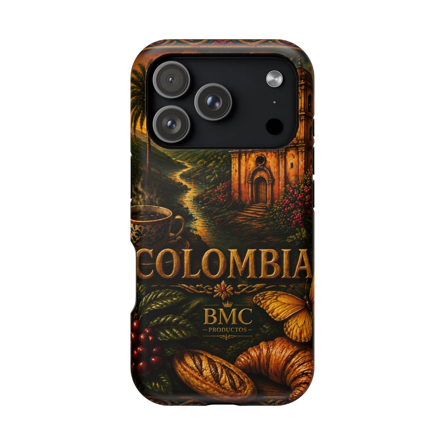 "Funda Magnética Reforzada Colombia: Magia de Colores, Café y Tradición ☕🎨🌄"