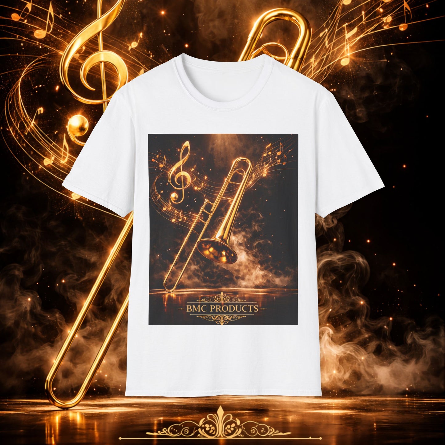 "Camiseta Trombón 🎷🔥No todos los fuegos hacen ruido… algunos tocan el alma.” 🔥🎷