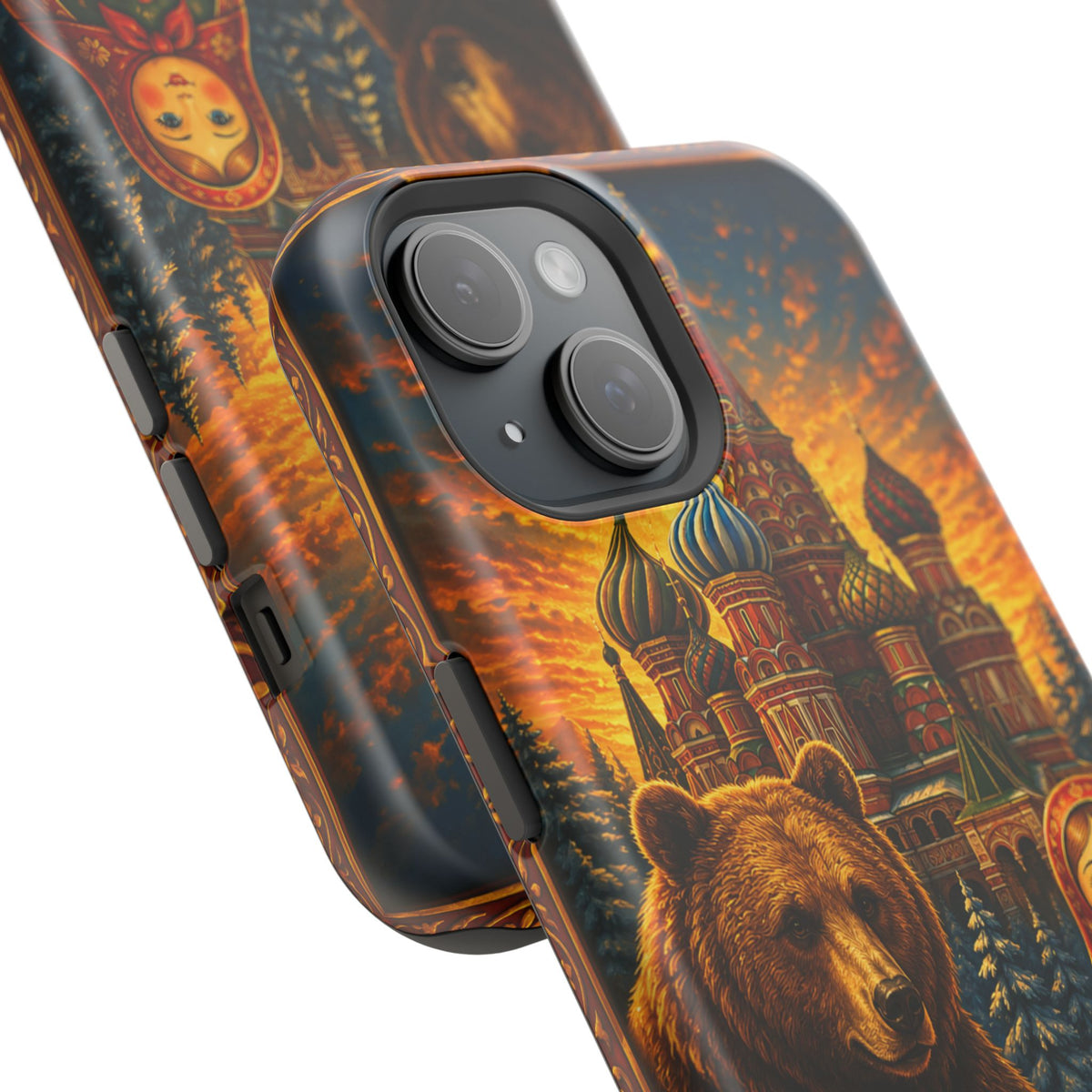 "Reinforced Magnetic Case Russia❄️ – Land of history, mystery, and grandeur"