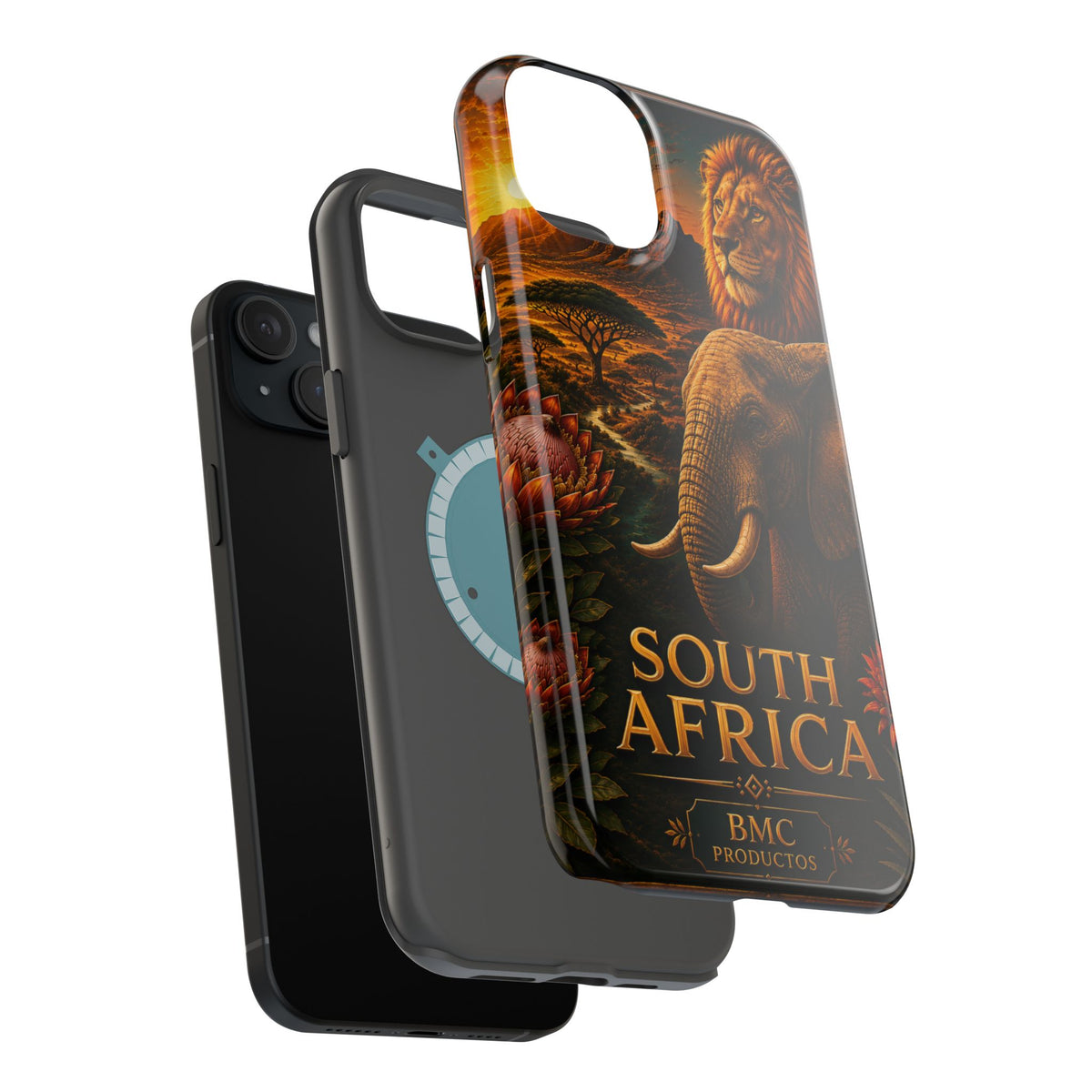 "Reinforced Magnetic Case South Africa 🌍 – A world of adventure and diversity"