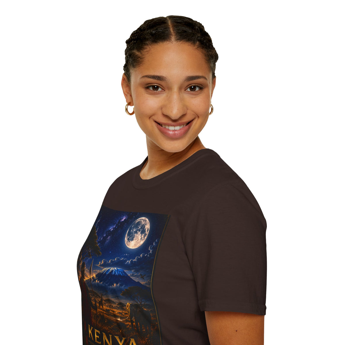 "Camiseta Kenia: Aventura Salvaje y Tierra de Horizontes Infinitos 🦁🌄🏕️"