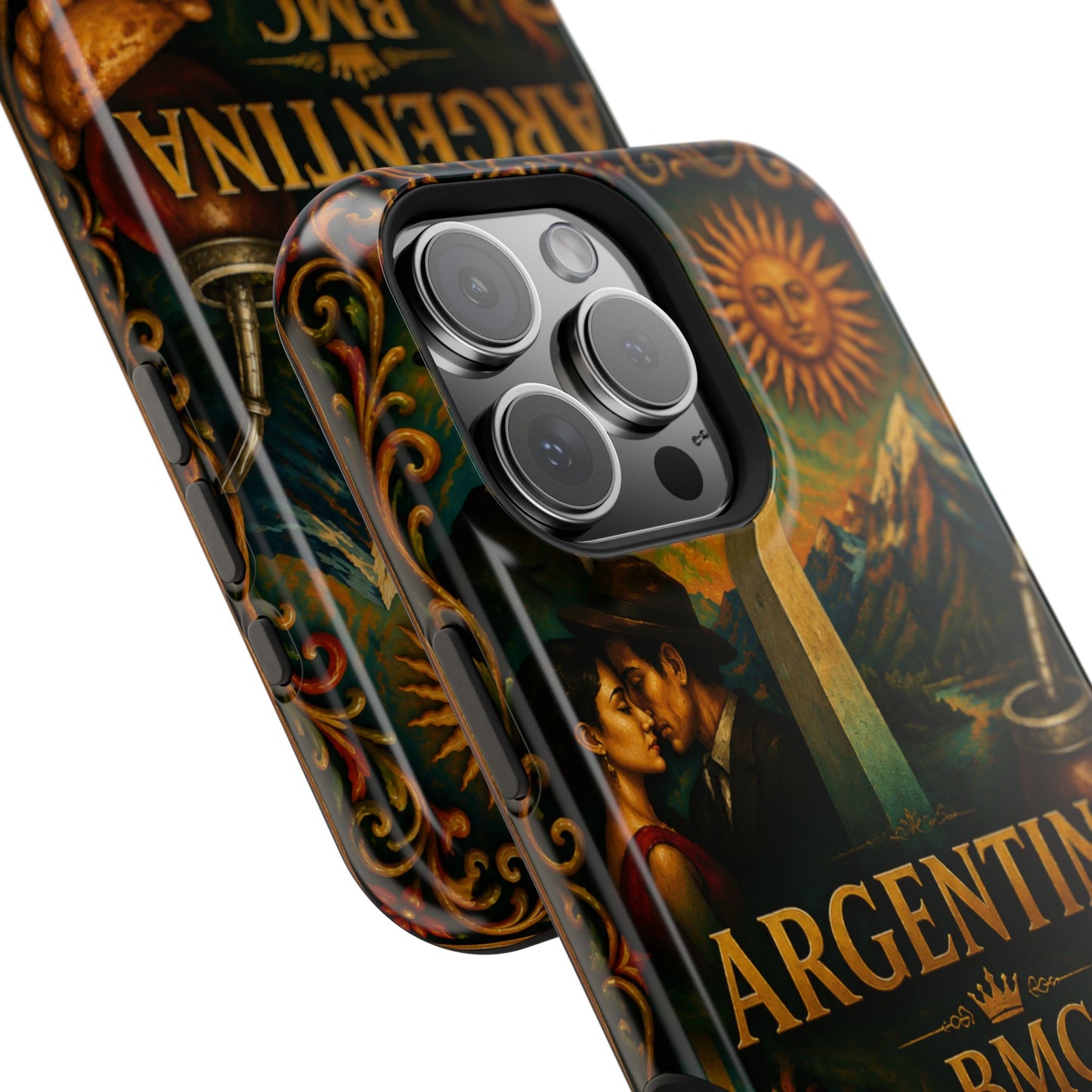 "Funda Magnética Reforzada Argentina: Pasión, Tradición y Tierra de Sueños🔥🏞️"