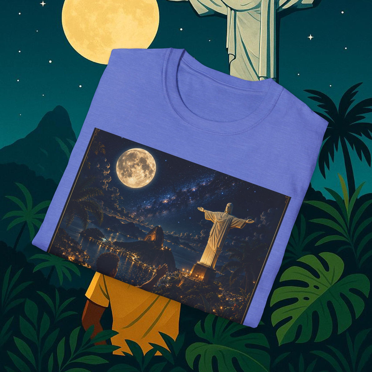 "Camiseta Brasil: Ritmo, Naturaleza y Alegría Infinita 🎶🌴🏖️"