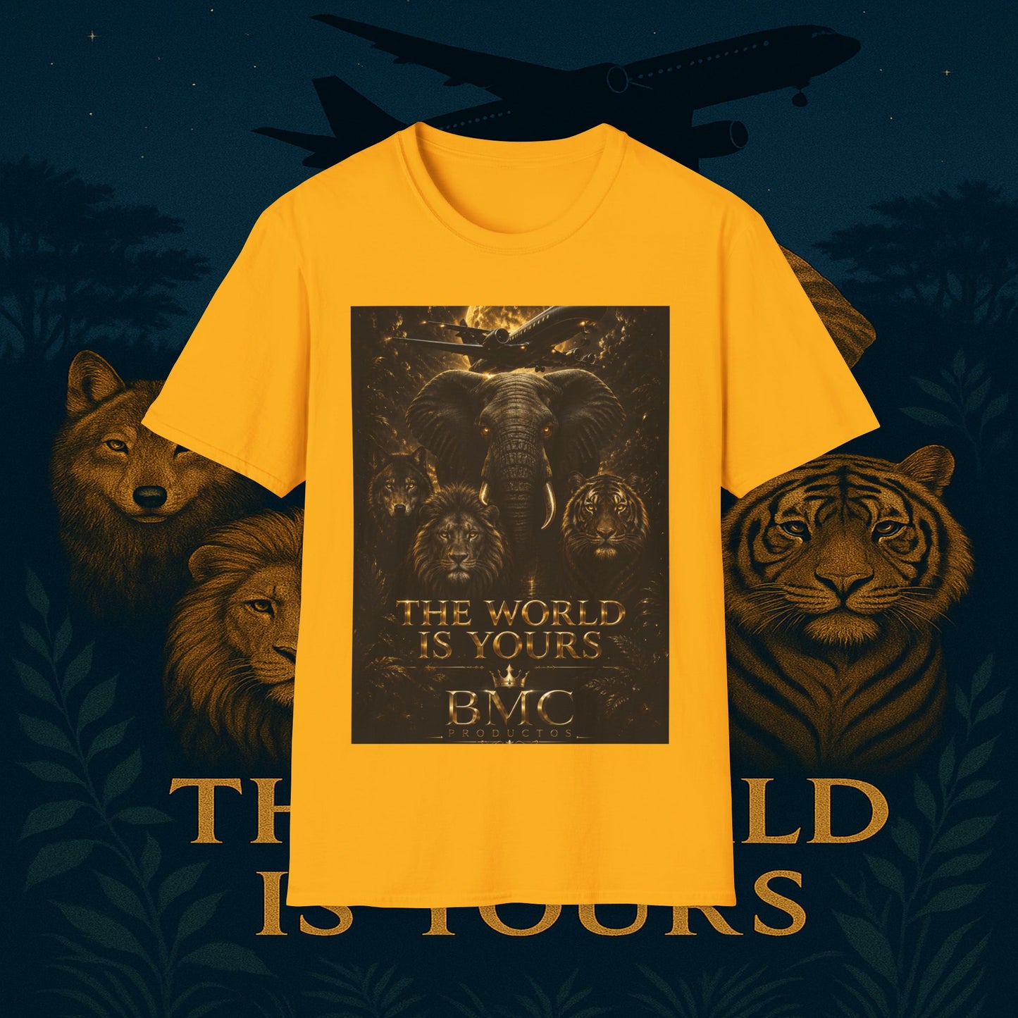 "Camiseta El mundo es tuyo"🌍✨