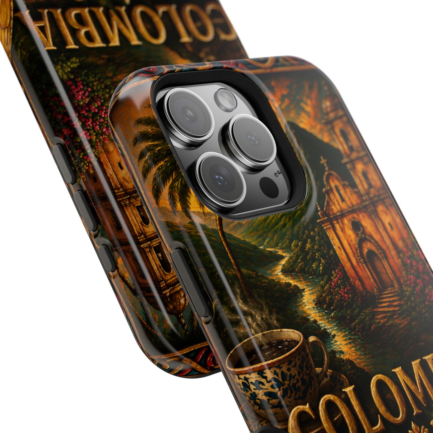 "Funda Magnética Reforzada Colombia: Magia de Colores, Café y Tradición ☕🎨🌄"
